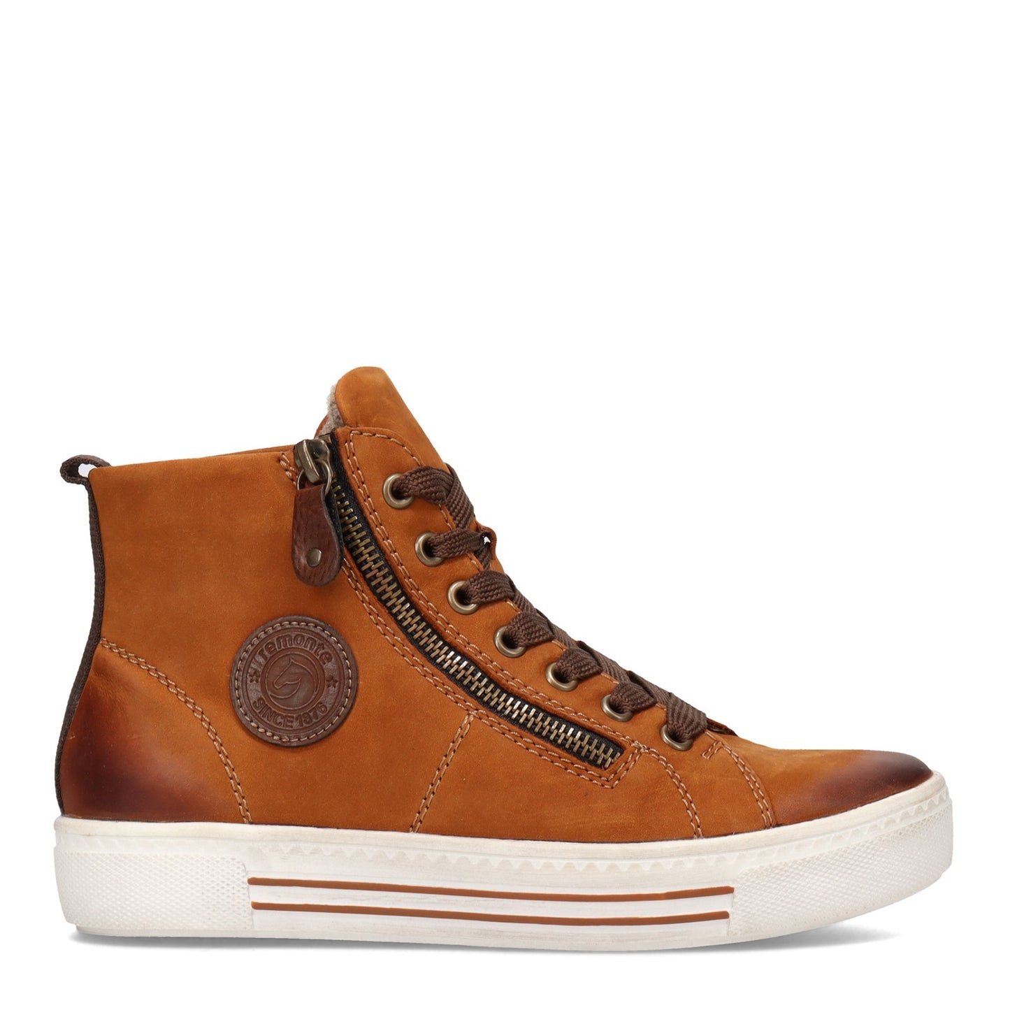 Peltz Shoes Women's Remonte D0972-45 Sneaker BROWN D0972-22