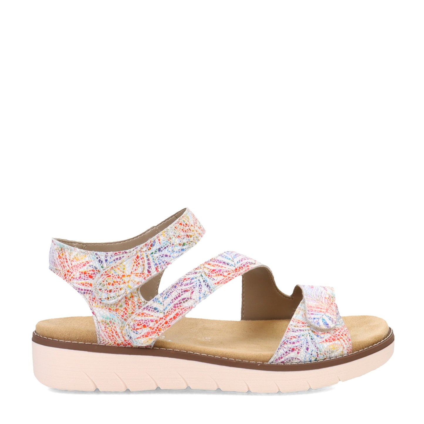 Peltz Shoes Women's Remonte D2050 Sandal WHITE D2050-92