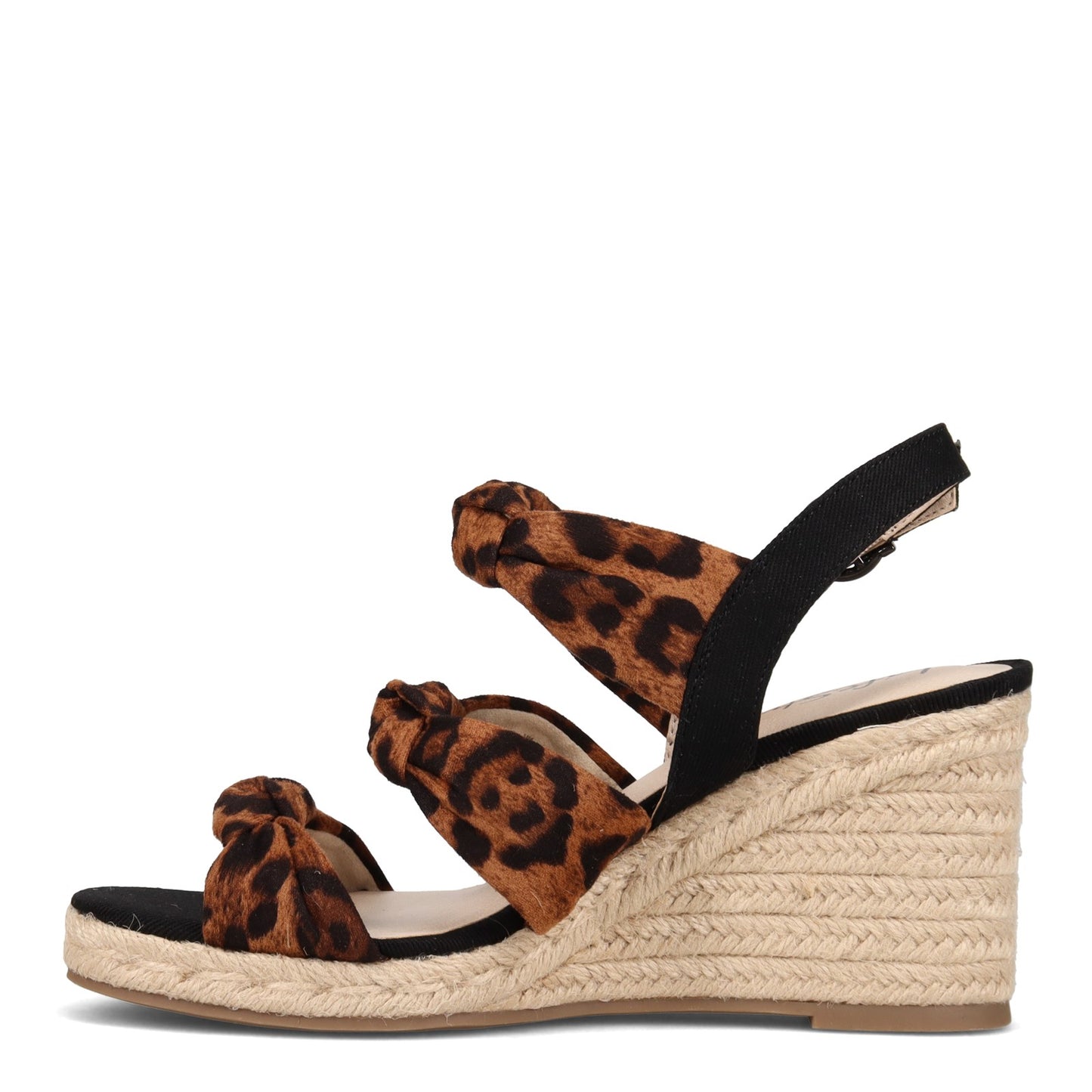 Peltz Shoes Women's LifeStride Talent Sandal Brown Leopard D4842M3200