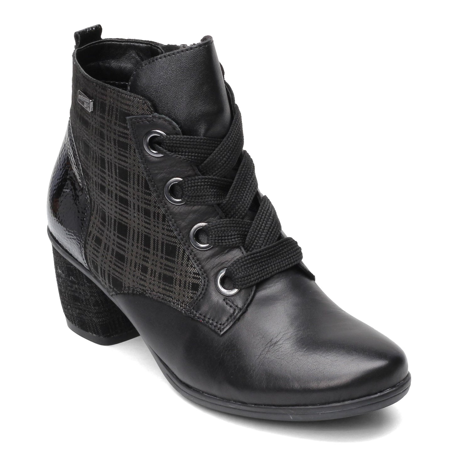 Peltz Shoes Women's Remonte D5474-02 Boot BLACK D5474-02