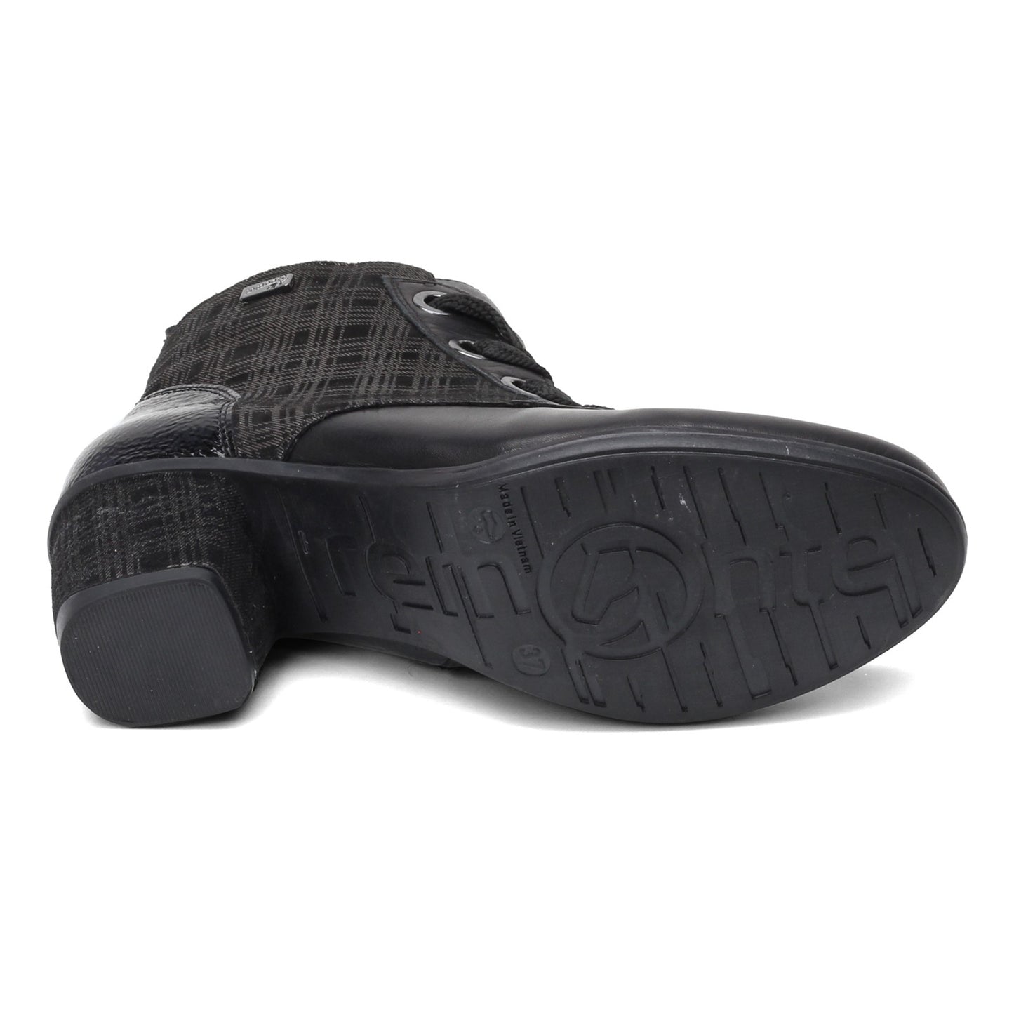 Peltz Shoes Women's Remonte D5474-02 Boot BLACK D5474-02