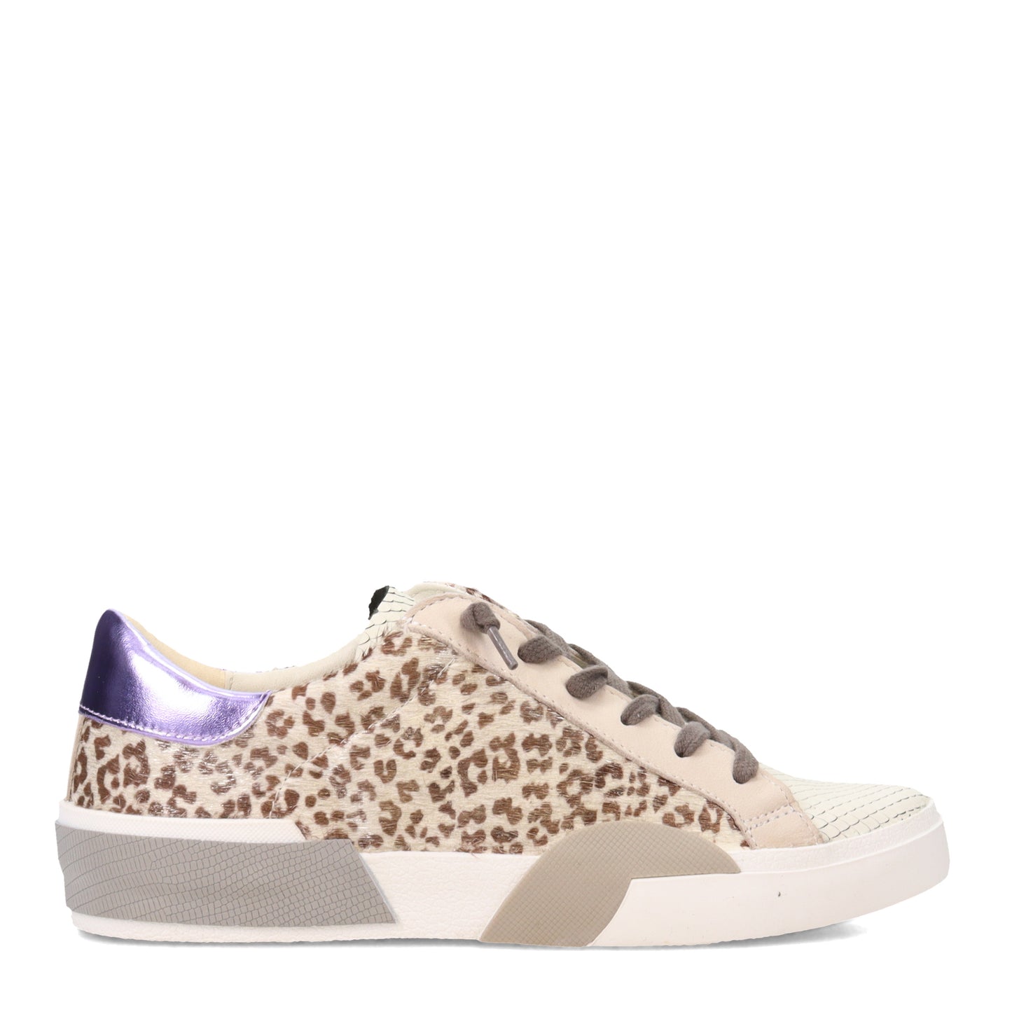 Peltz Shoes Women's Dolce Vita Zina Sneaker White Leopard DB31R0270-244