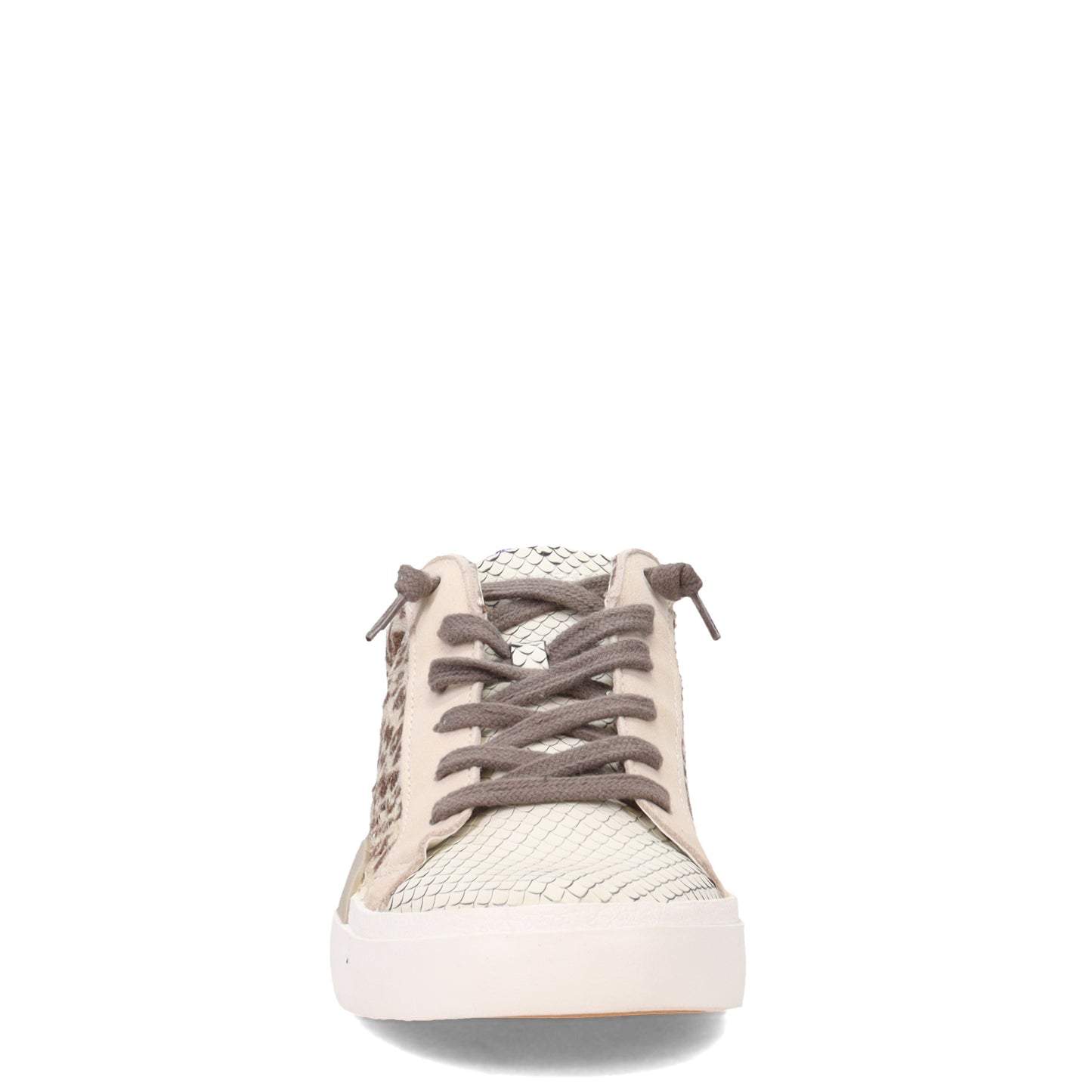 Peltz Shoes Women's Dolce Vita Zina Sneaker White Leopard DB31R0270-244