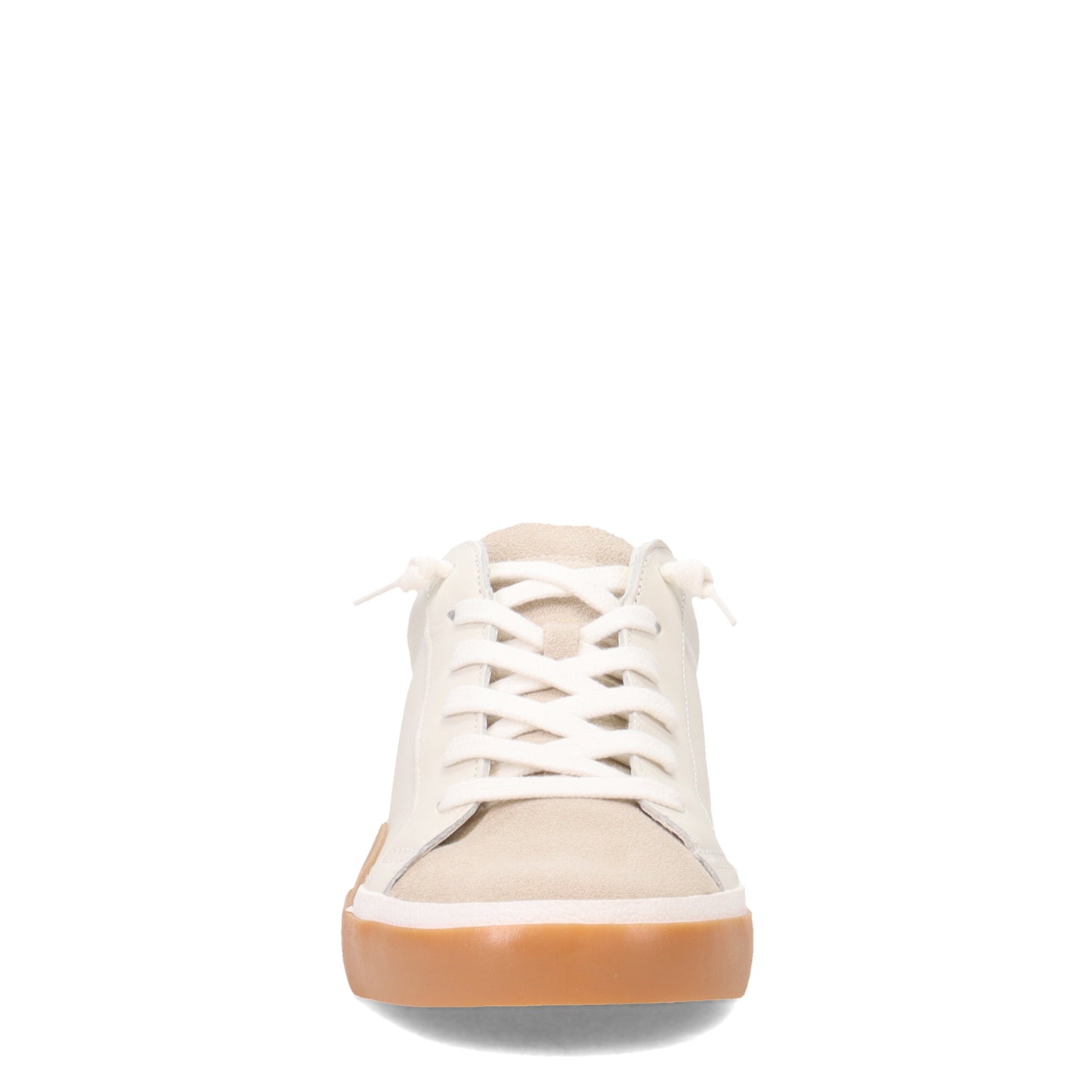 Peltz Shoes Women's Dolce Vita Zina Sneaker White Tan DB31R0270-563