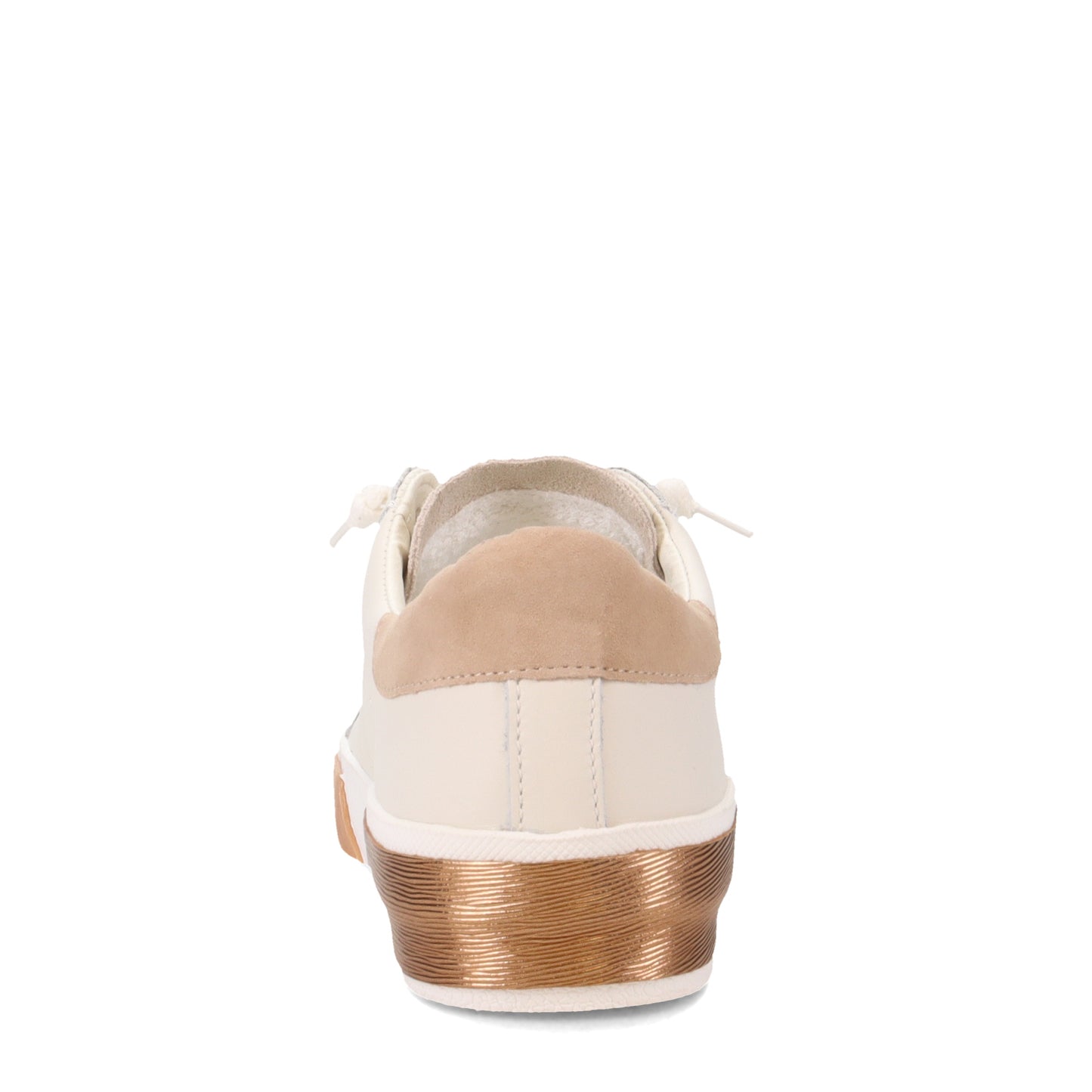 Peltz Shoes Women's Dolce Vita Zina Sneaker White Tan DB31R0270-563