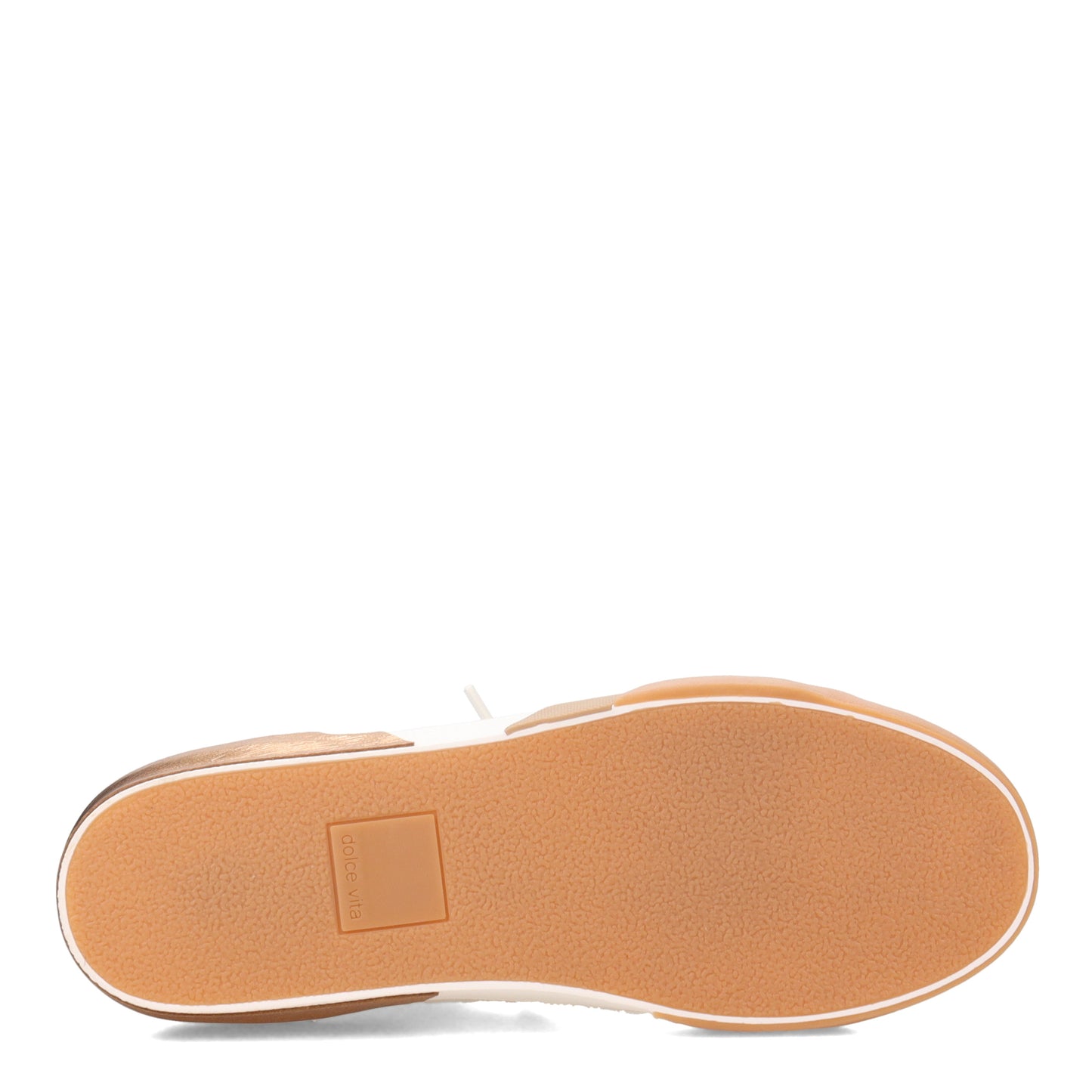 Peltz Shoes Women's Dolce Vita Zina Sneaker White Tan DB31R0270-563
