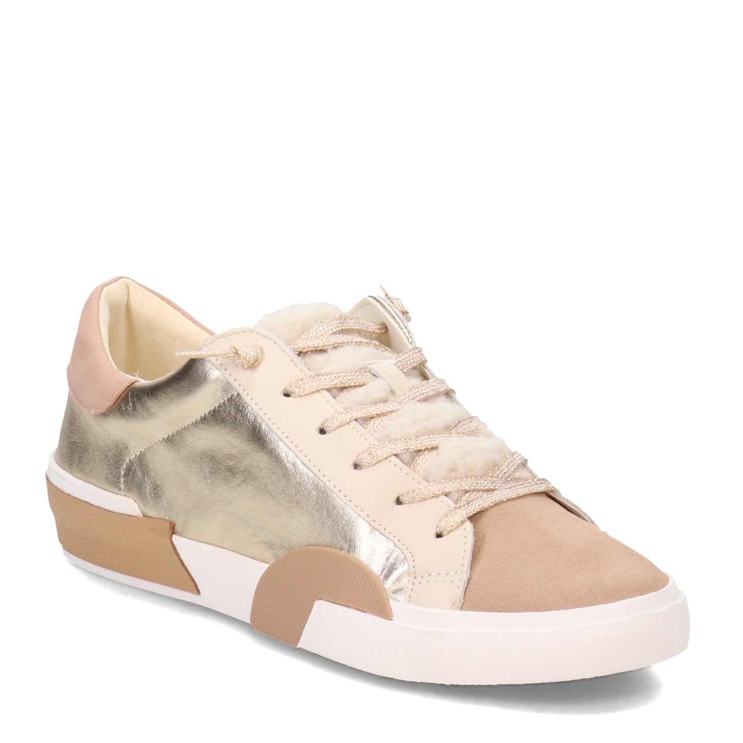 Peltz Shoes Women's Dolce Vita Zina Sneaker Gold DB31R0270-710