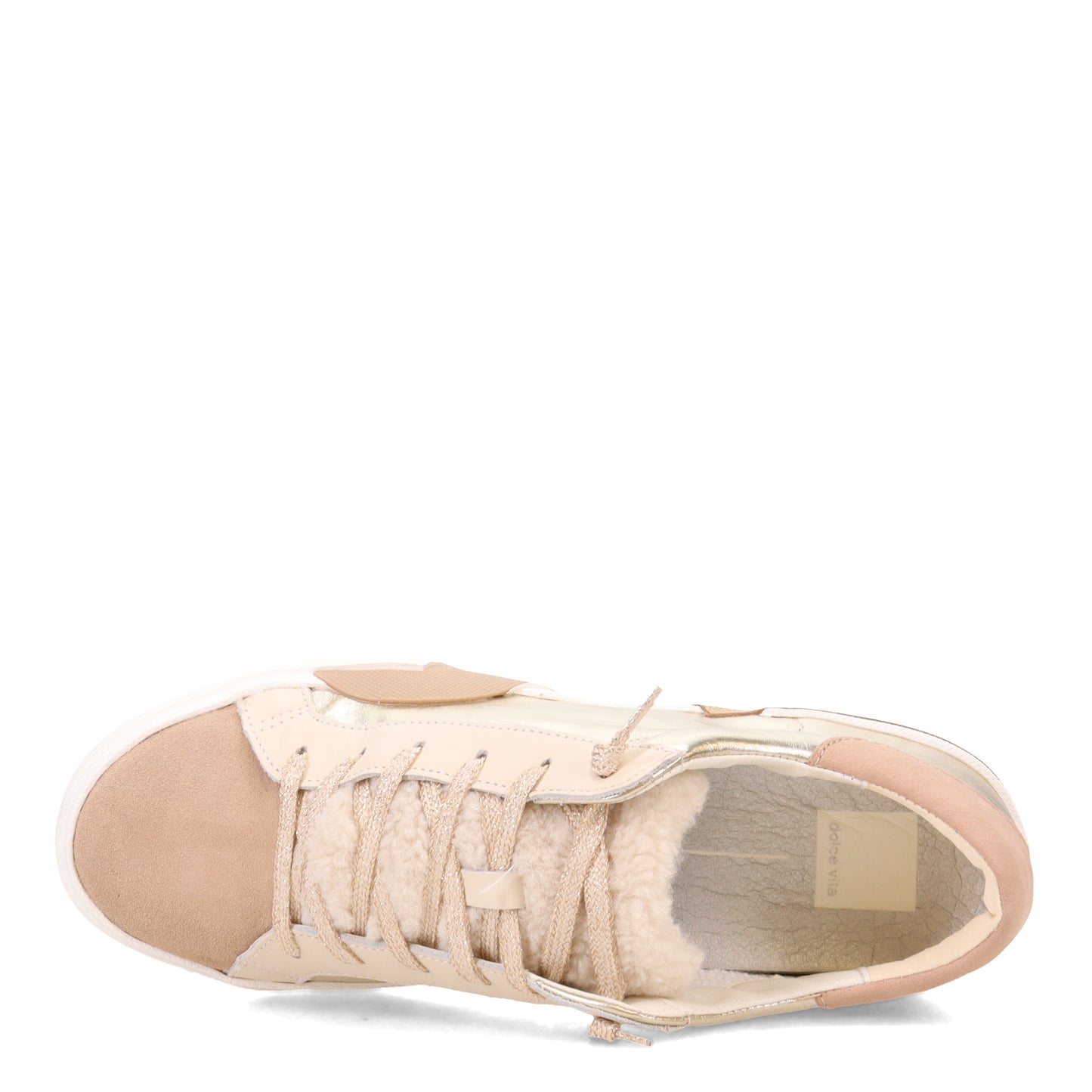 Peltz Shoes Women's Dolce Vita Zina Sneaker Gold DB31R0270-710