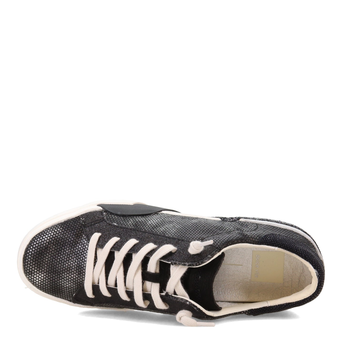 Peltz Shoes Women's Dolce Vita Zina Sneaker Gunmetal DB31R0270
