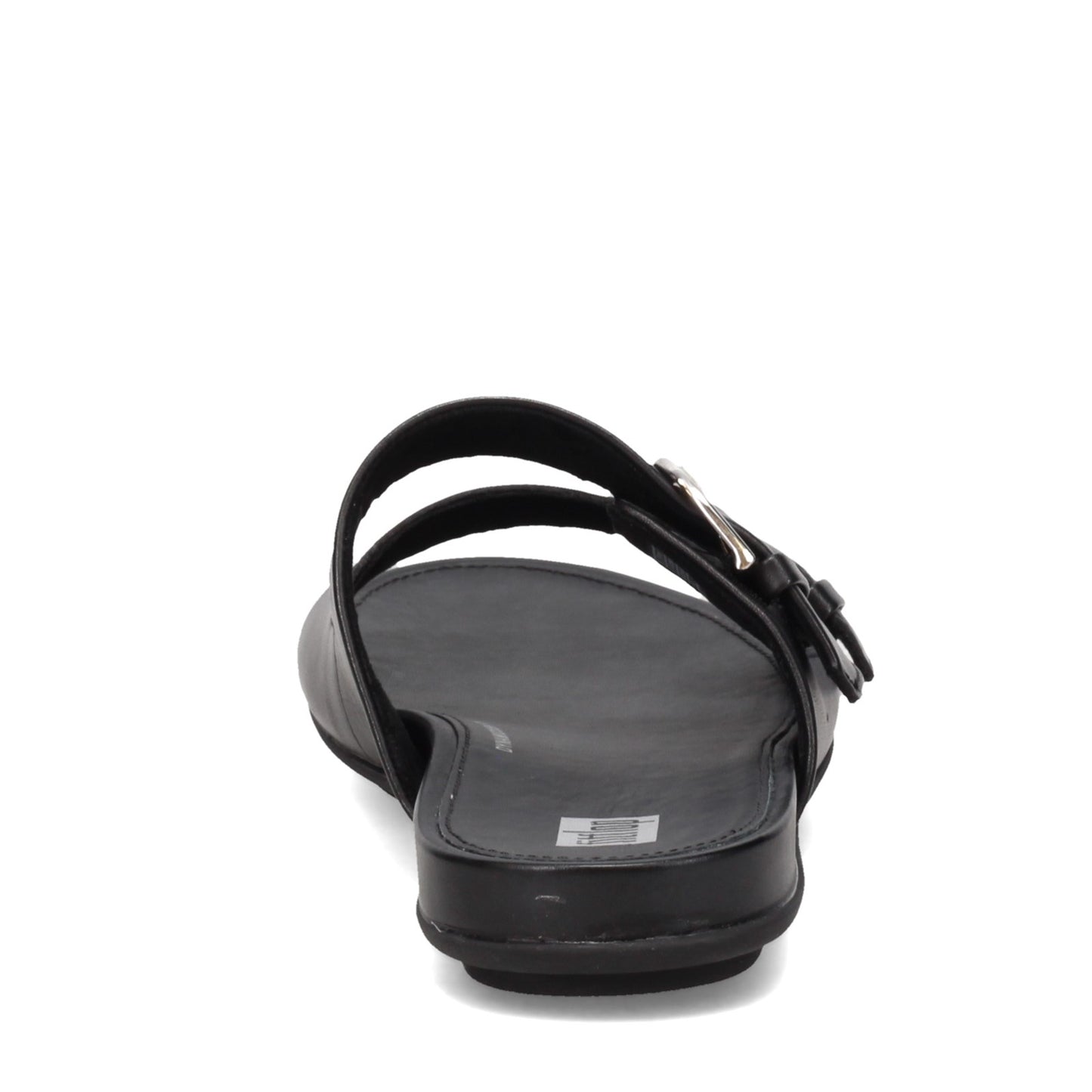 Peltz Shoes Women's FitFlop Gracie Slide Sandal Black DE3-090
