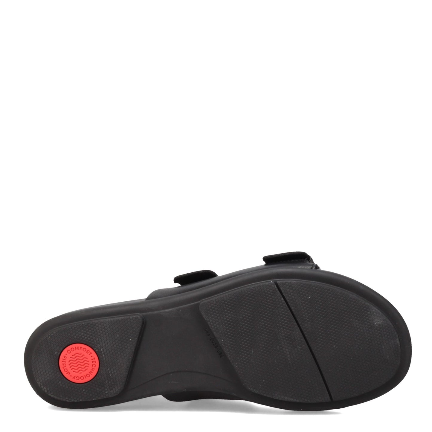 Peltz Shoes Women's FitFlop Gracie Slide Sandal Black DE3-090