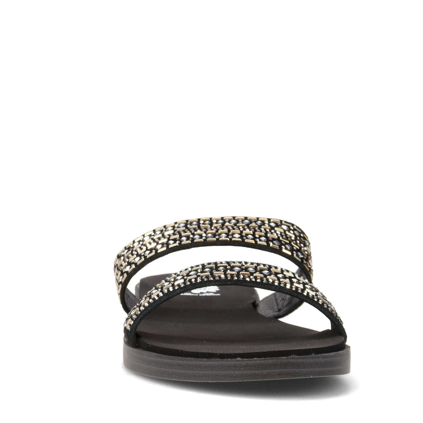 Peltz Shoes Women's Yellow Box Delfie Sandal METALLIC MULT DELFIE-METALLIC