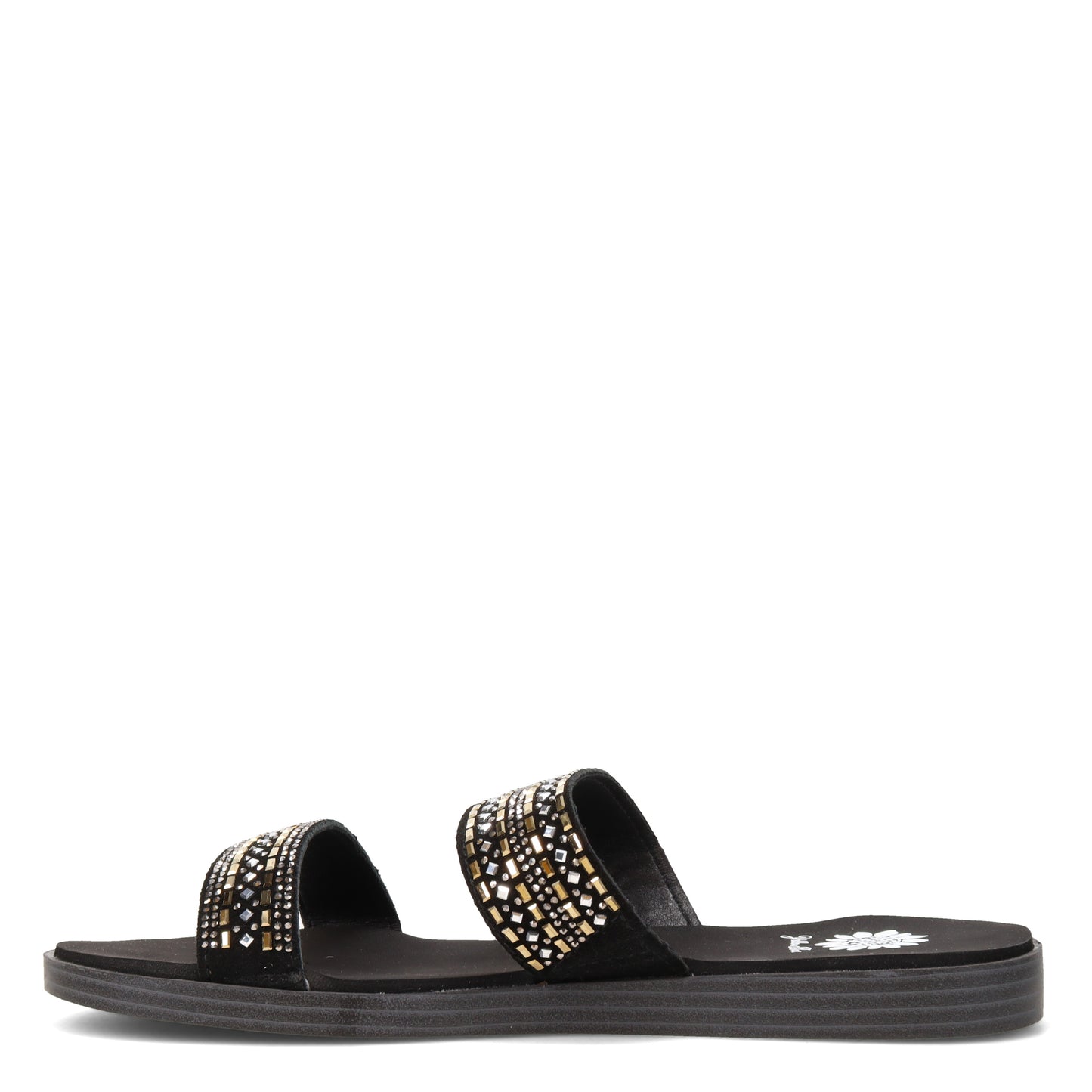 Peltz Shoes Women's Yellow Box Delfie Sandal METALLIC MULT DELFIE-METALLIC