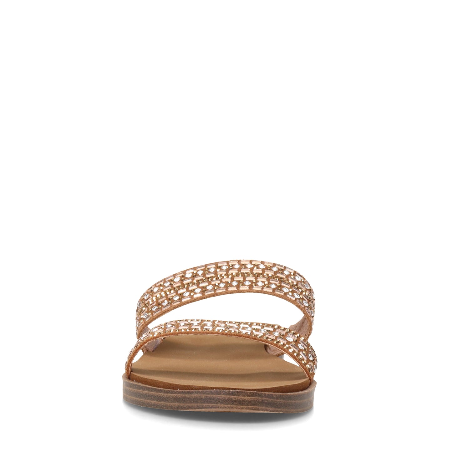 Peltz Shoes Women's Yellow Box Delfie Sandal TAN DELFIE-TAN