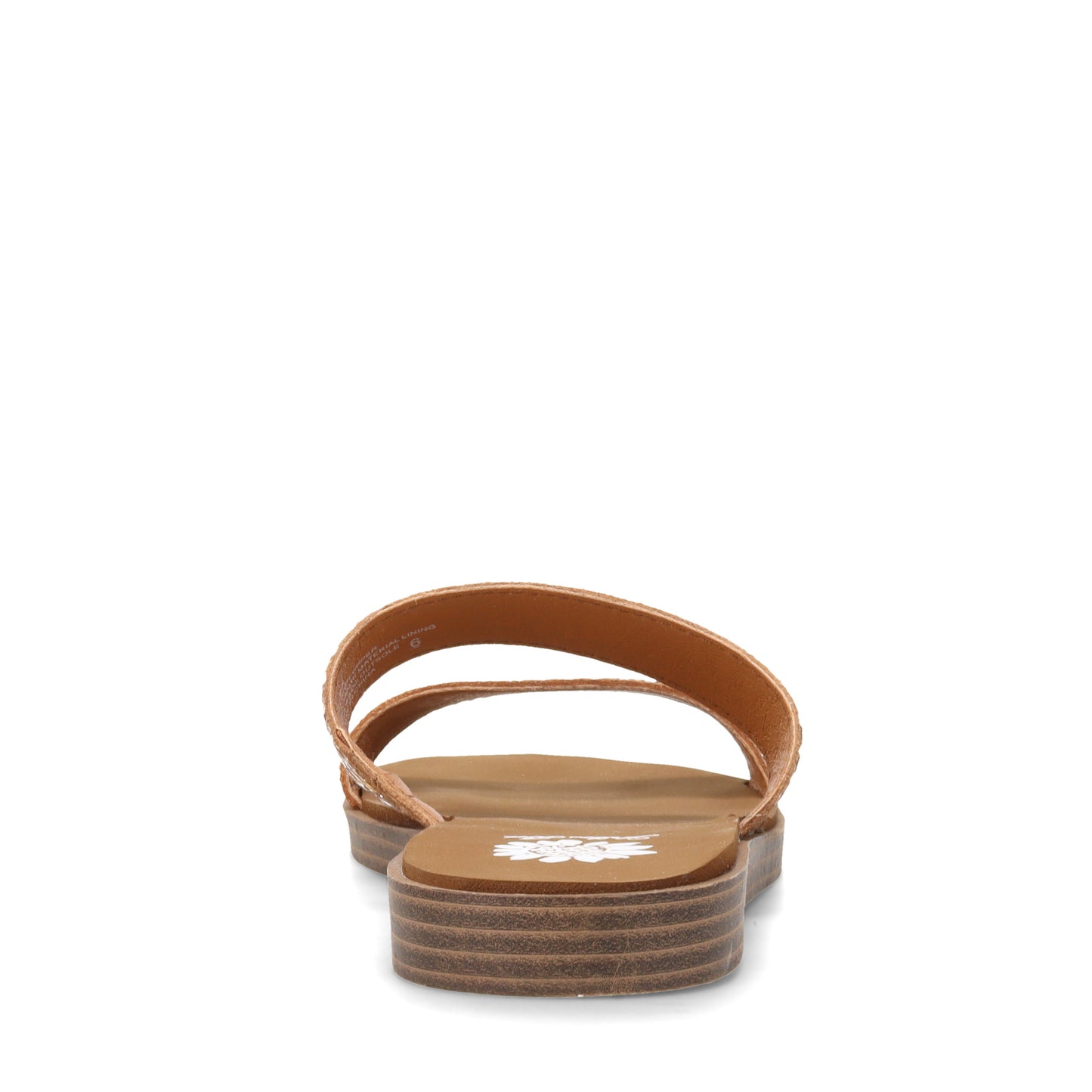 Peltz Shoes Women's Yellow Box Delfie Sandal TAN DELFIE-TAN