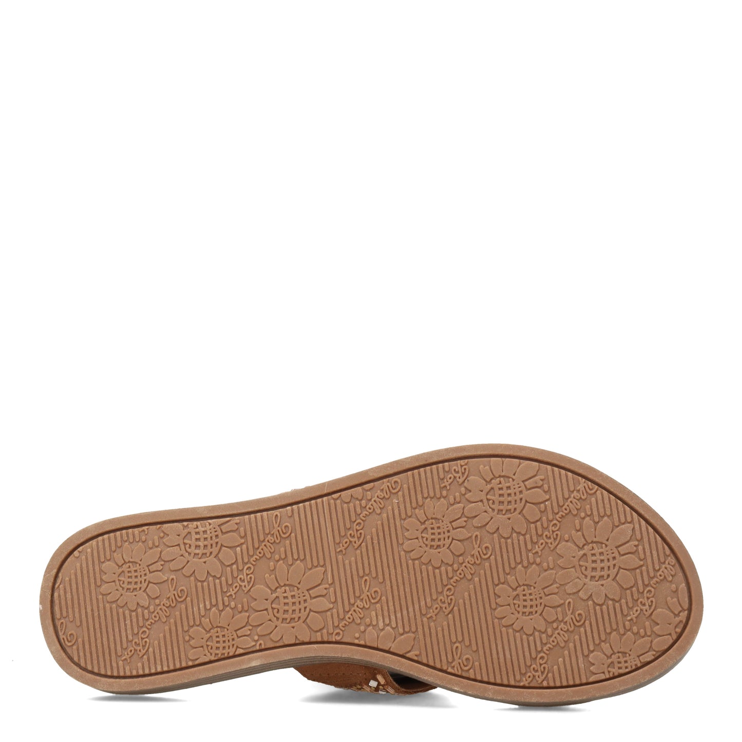 Peltz Shoes Women's Yellow Box Delfie Sandal TAN DELFIE-TAN