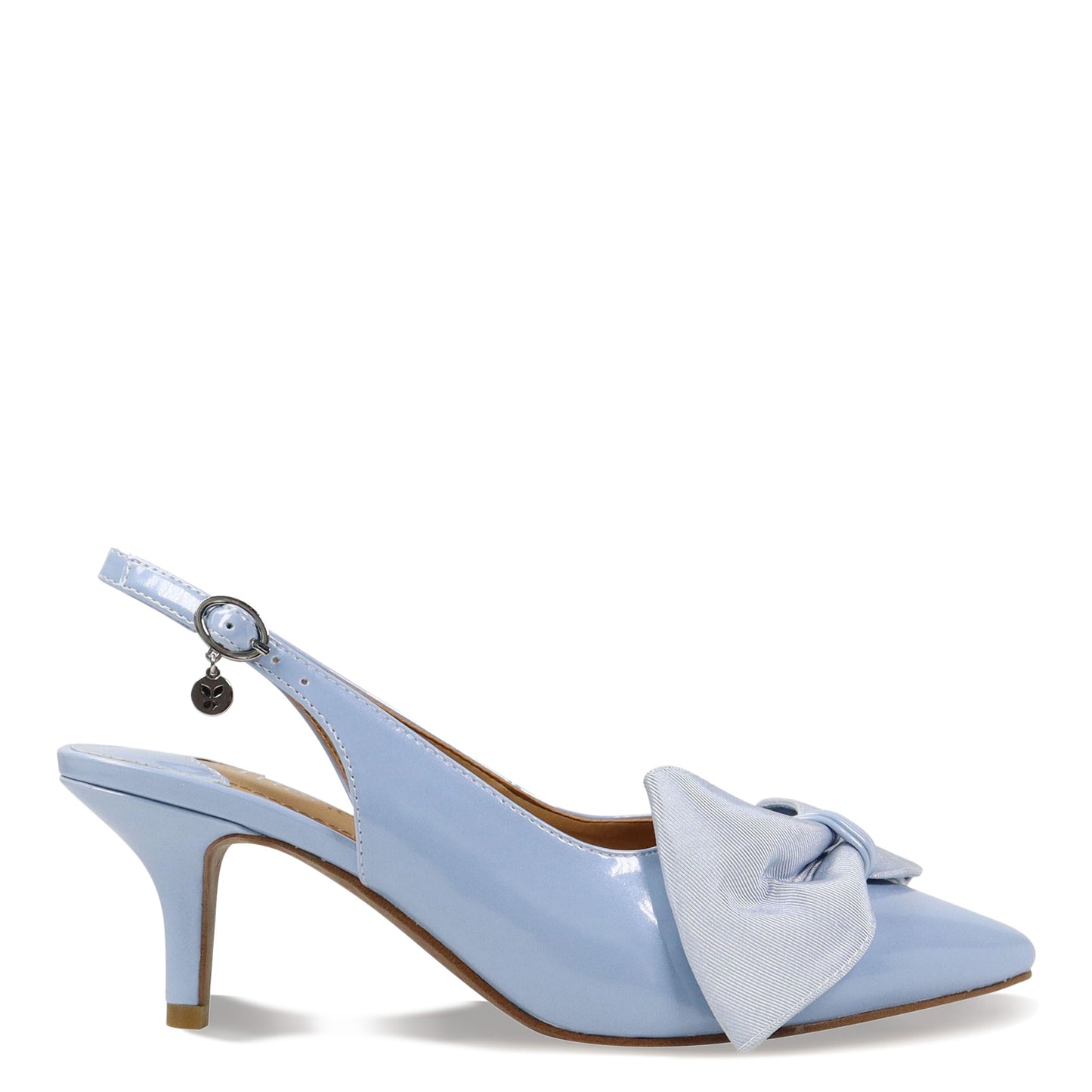 Peltz Shoes Women's J Renee Devika Pump Light Blue Patent DEVIKA-PAPLB