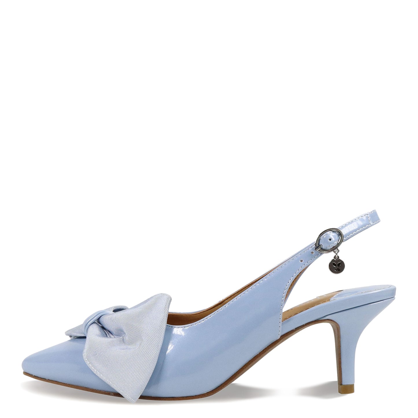 Peltz Shoes Women's J Renee Devika Pump Light Blue Patent DEVIKA-PAPLB