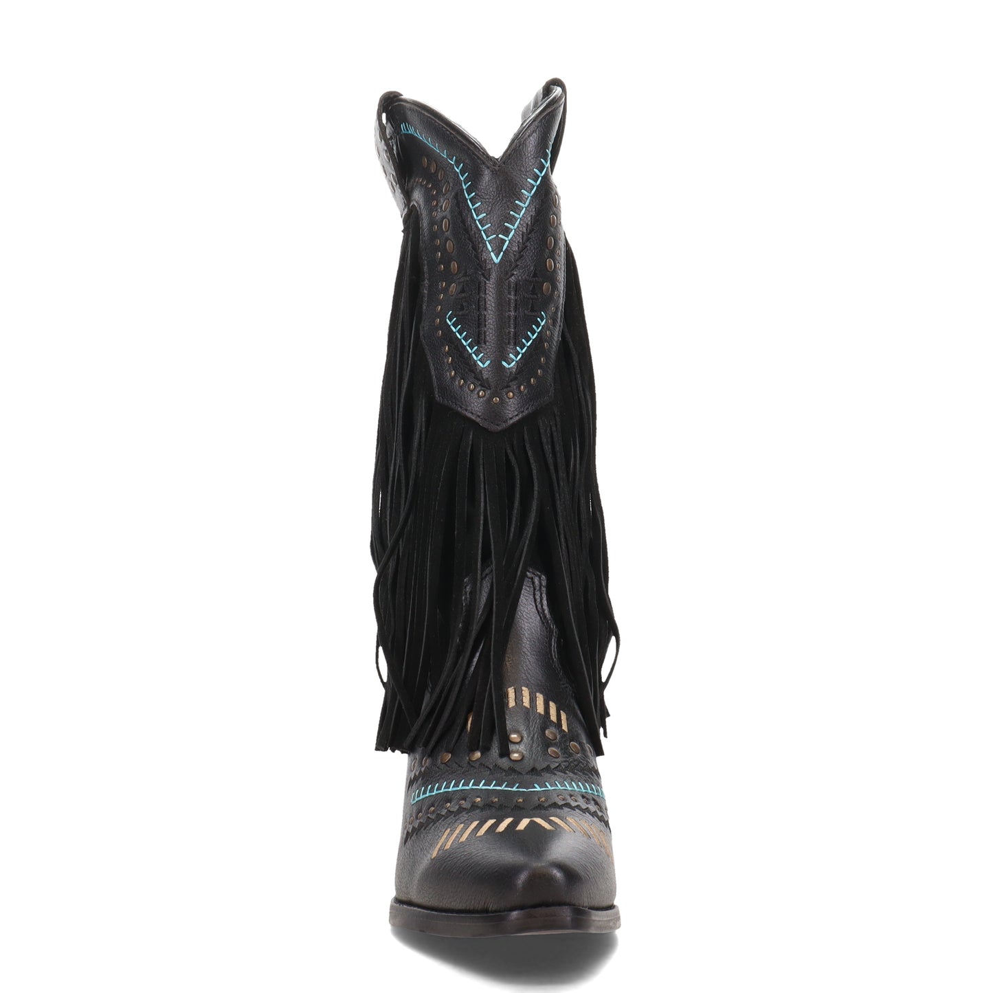 Peltz Shoes Women's Dingo Gypsy Boot BLACK DI737-BLACK