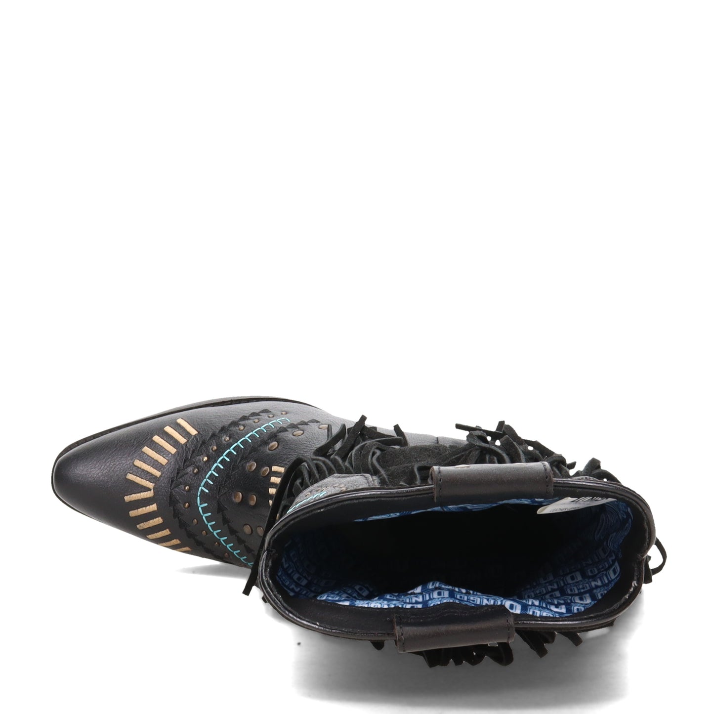 Peltz Shoes Women's Dingo Gypsy Boot BLACK DI737-BLACK