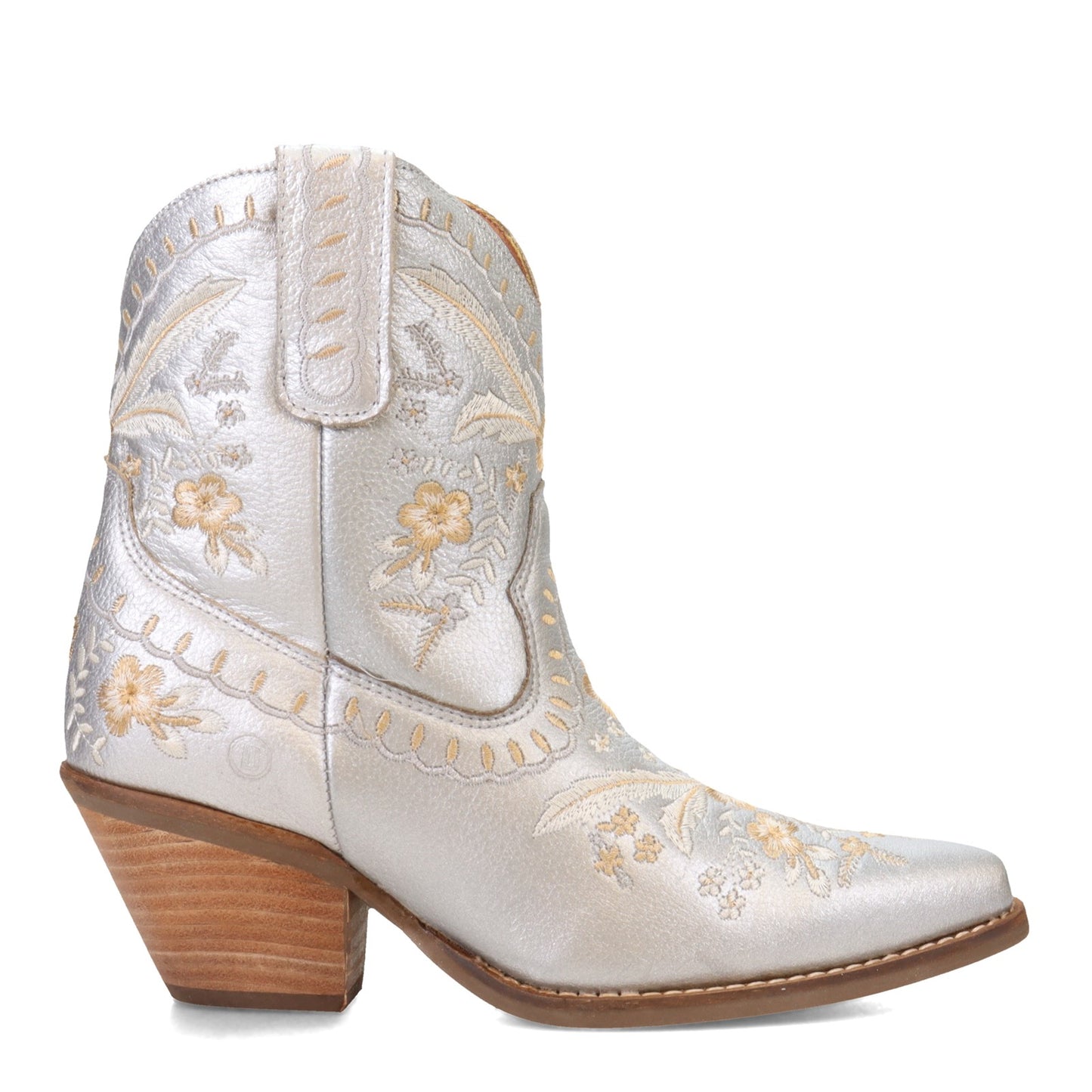 Peltz Shoes Women's Dingo Primrose Boot SILVER DI748-SILVER