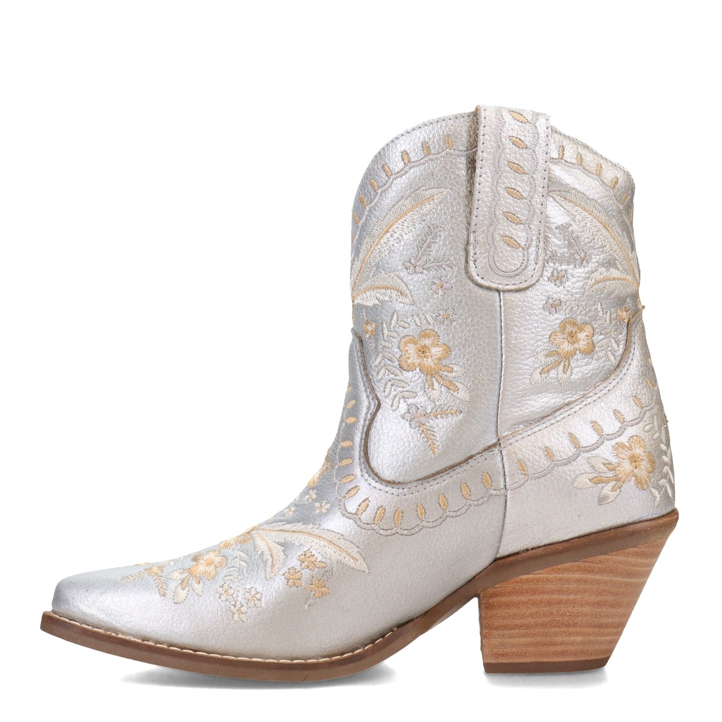 Peltz Shoes Women's Dingo Primrose Boot SILVER DI748-SILVER
