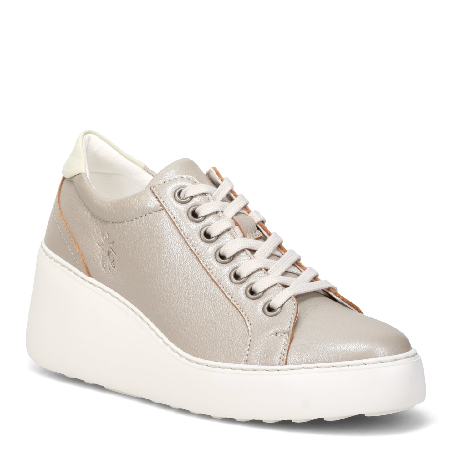 Peltz Shoes Women's Fly London Dile Sneaker SILVER DILE-007