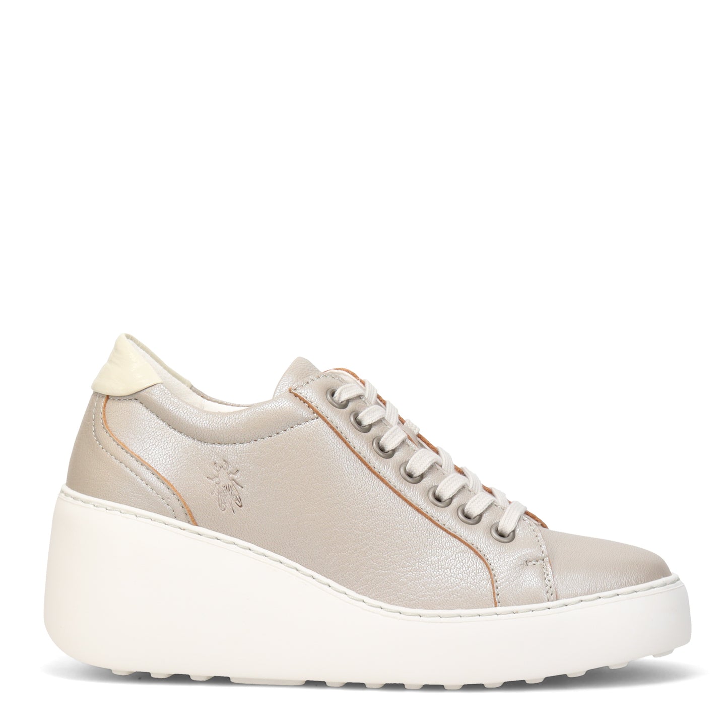 Peltz Shoes Women's Fly London Dile Sneaker SILVER DILE-007
