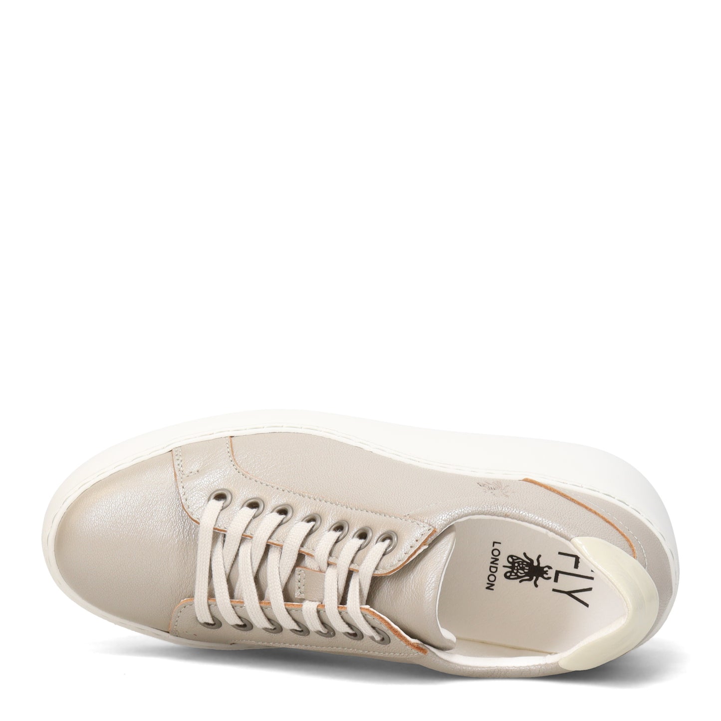 Peltz Shoes Women's Fly London Dile Sneaker SILVER DILE-007