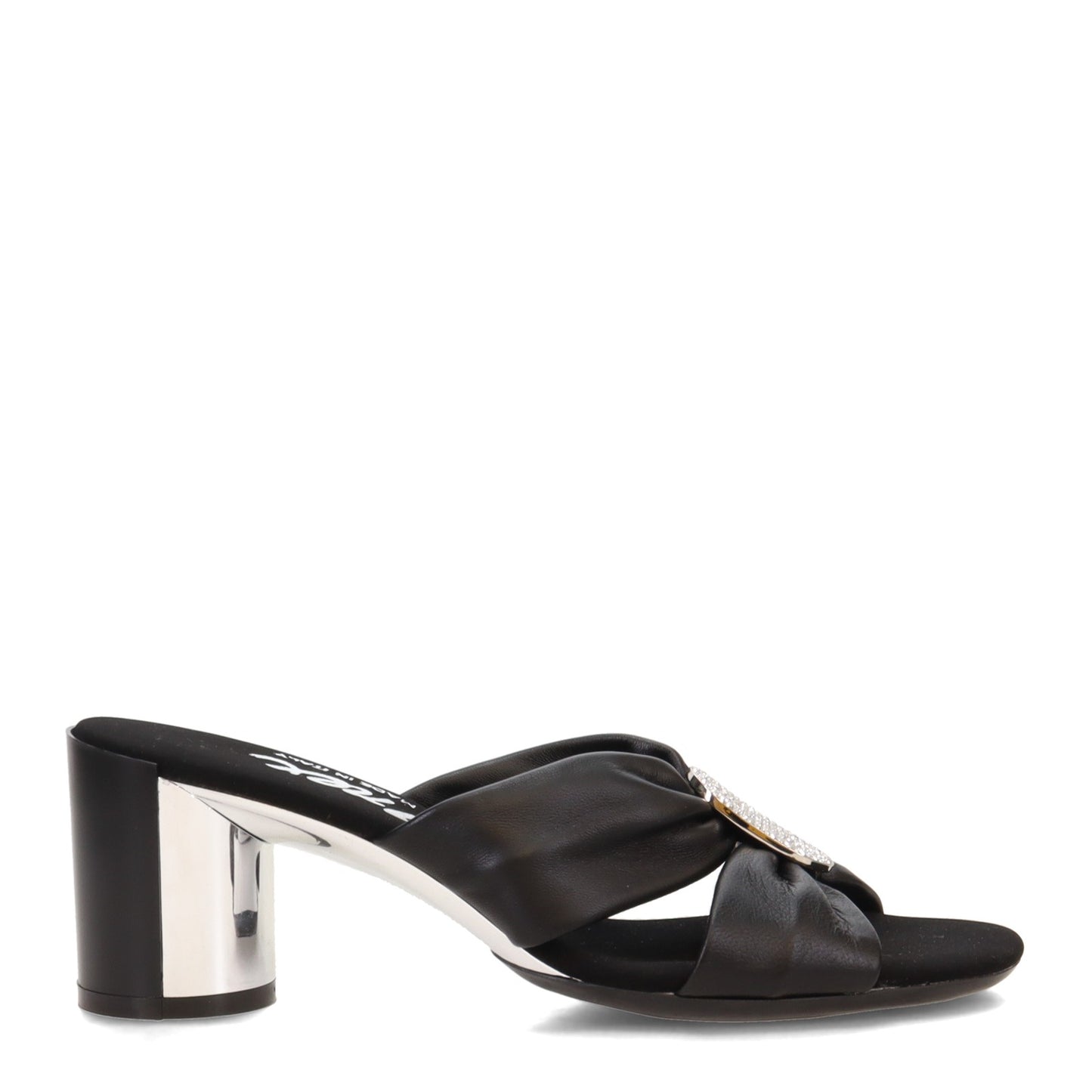 Peltz Shoes Women's Onex Diona Sandal BLACK DIONA-BLACK