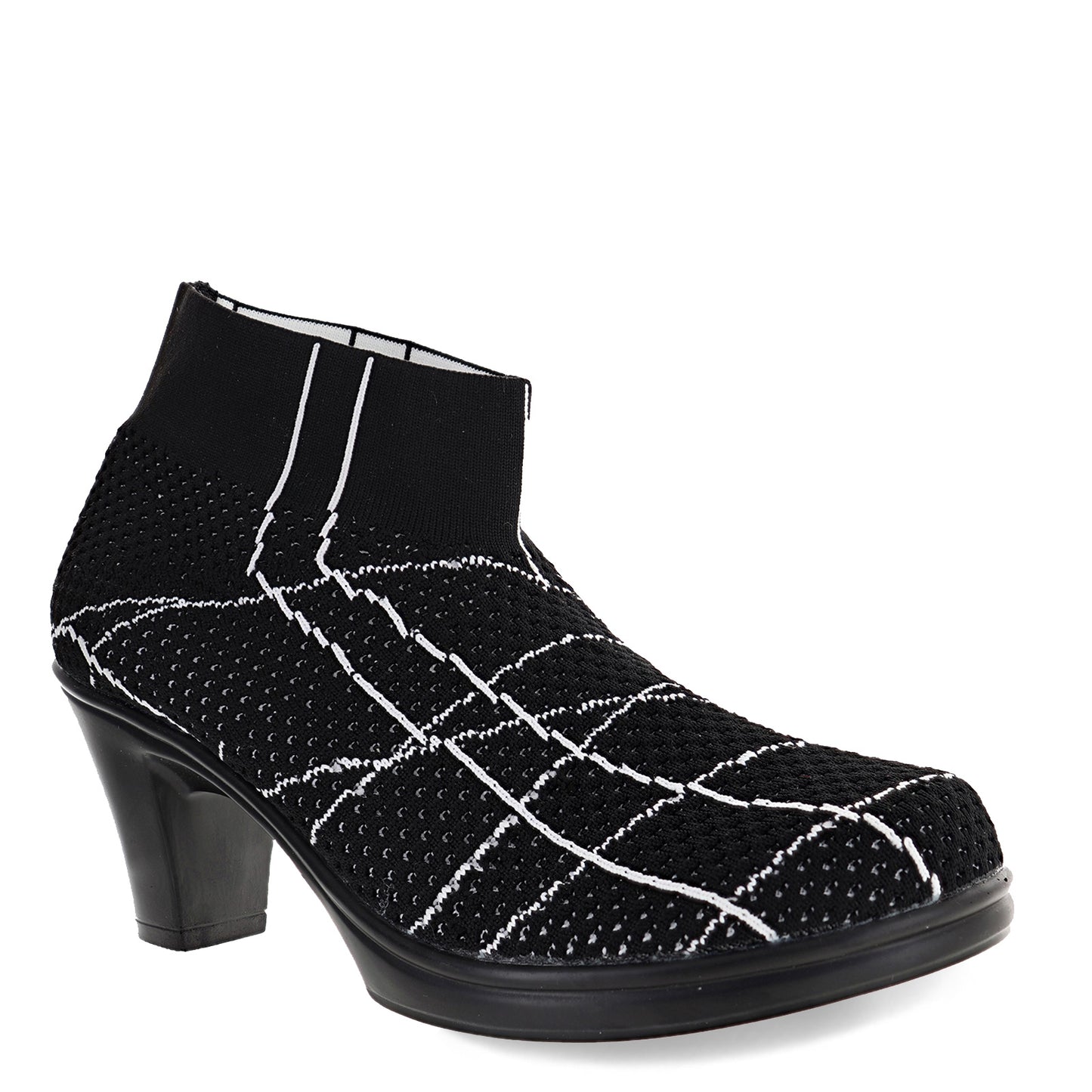 Peltz Shoes Women's Bernie Mev Doll Boot BLACK DOLL-BLACK