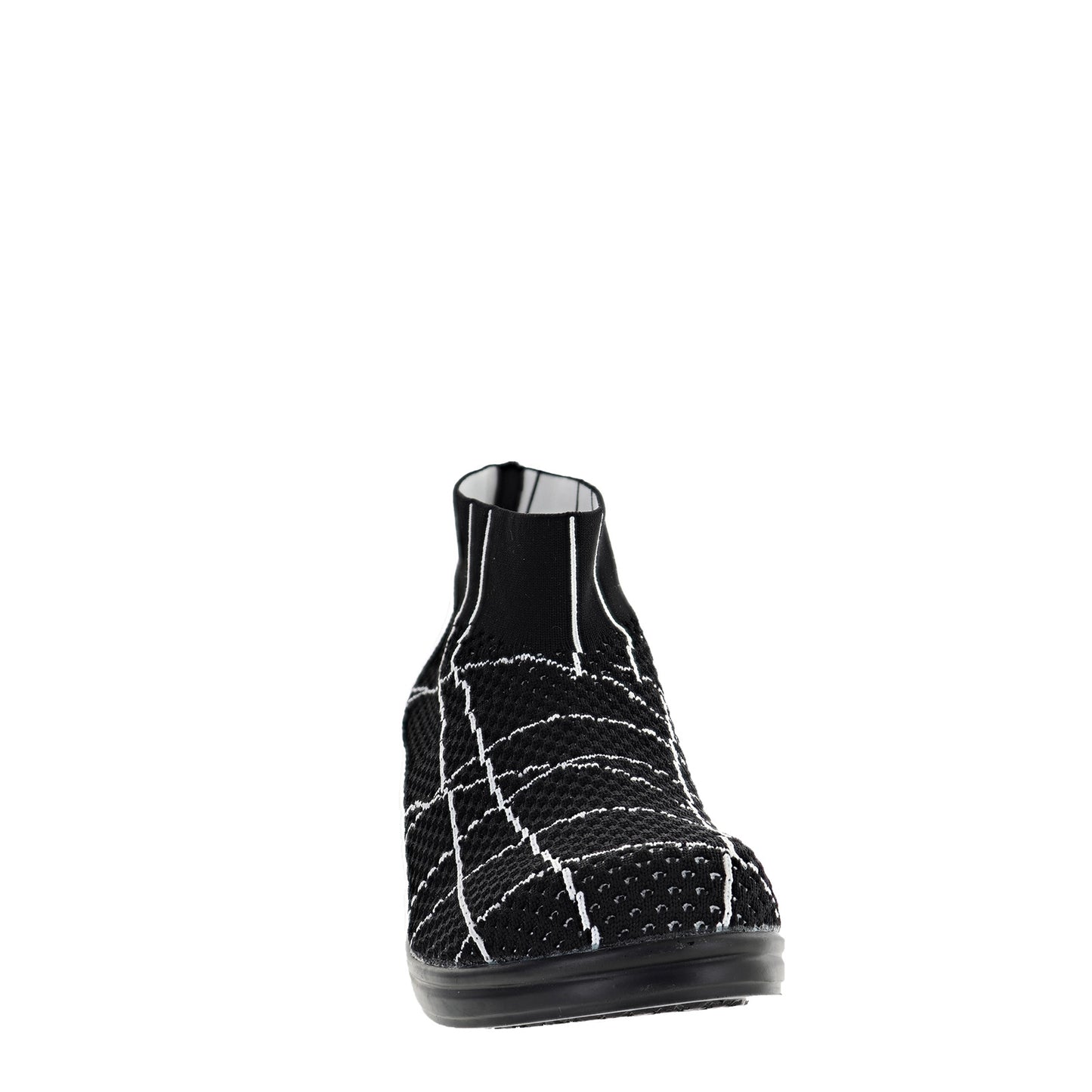 Peltz Shoes Women's Bernie Mev Doll Boot BLACK DOLL-BLACK