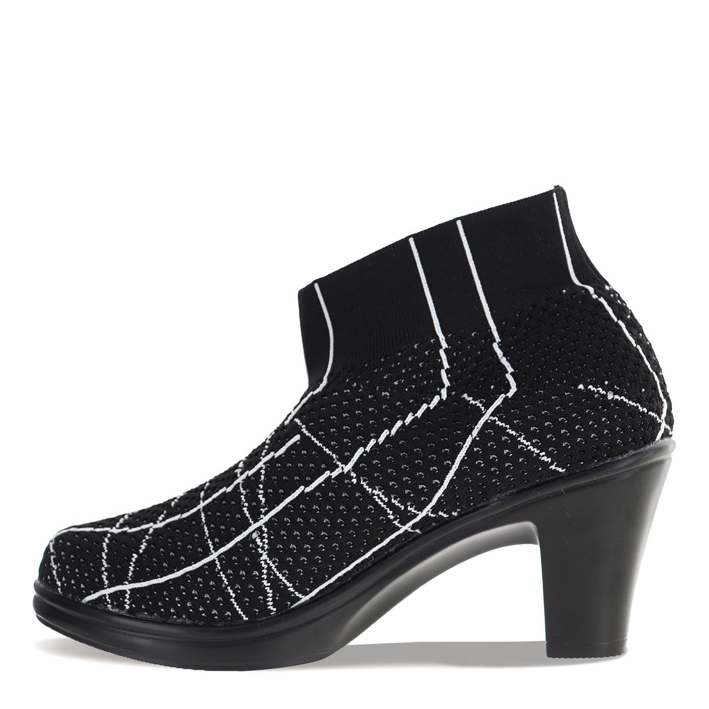 Peltz Shoes Women's Bernie Mev Doll Boot BLACK DOLL-BLACK