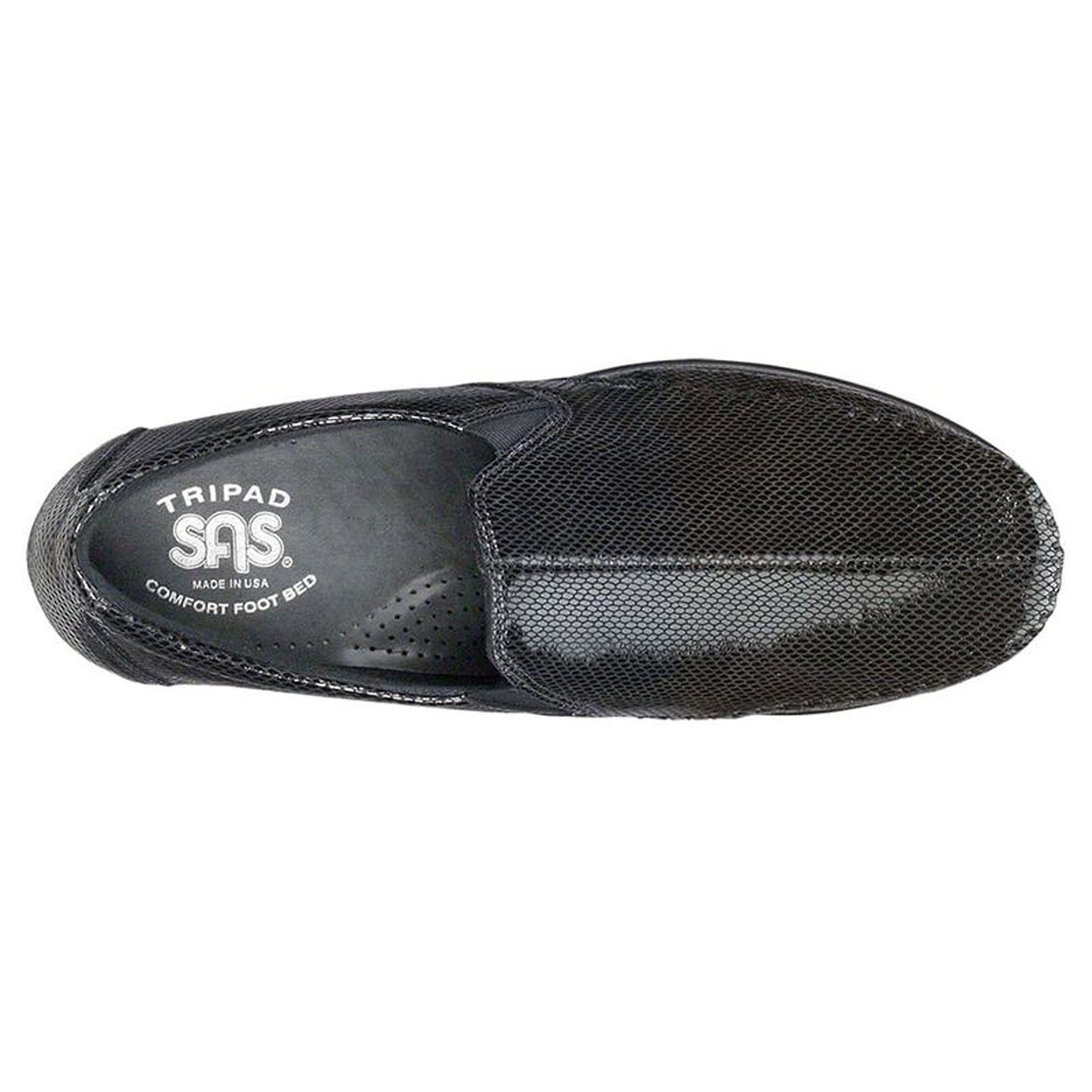 Peltz Shoes Women's SAS Dream Slip-On BLACK SNAKE DREAM-BKSNK