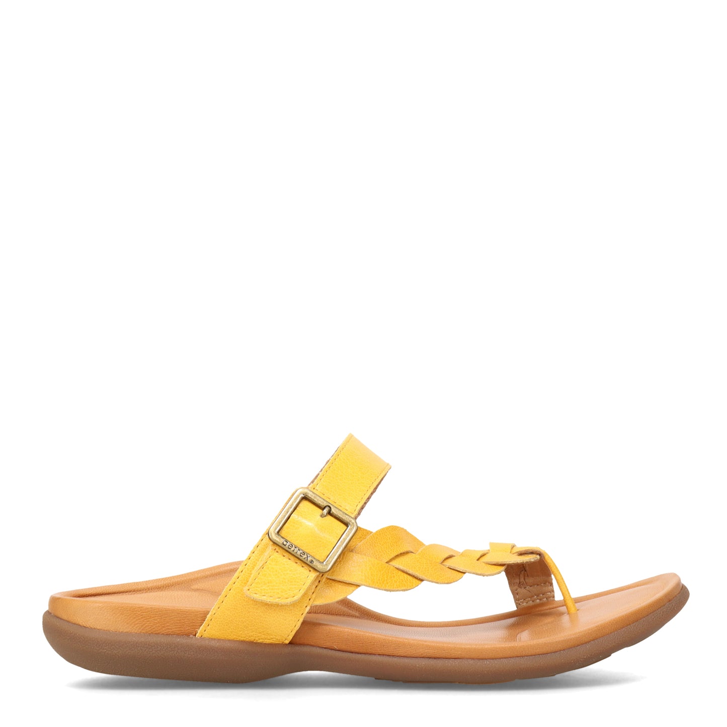 Peltz Shoes Women's Aetrex Selena Sandal SUNFLOWER DS317