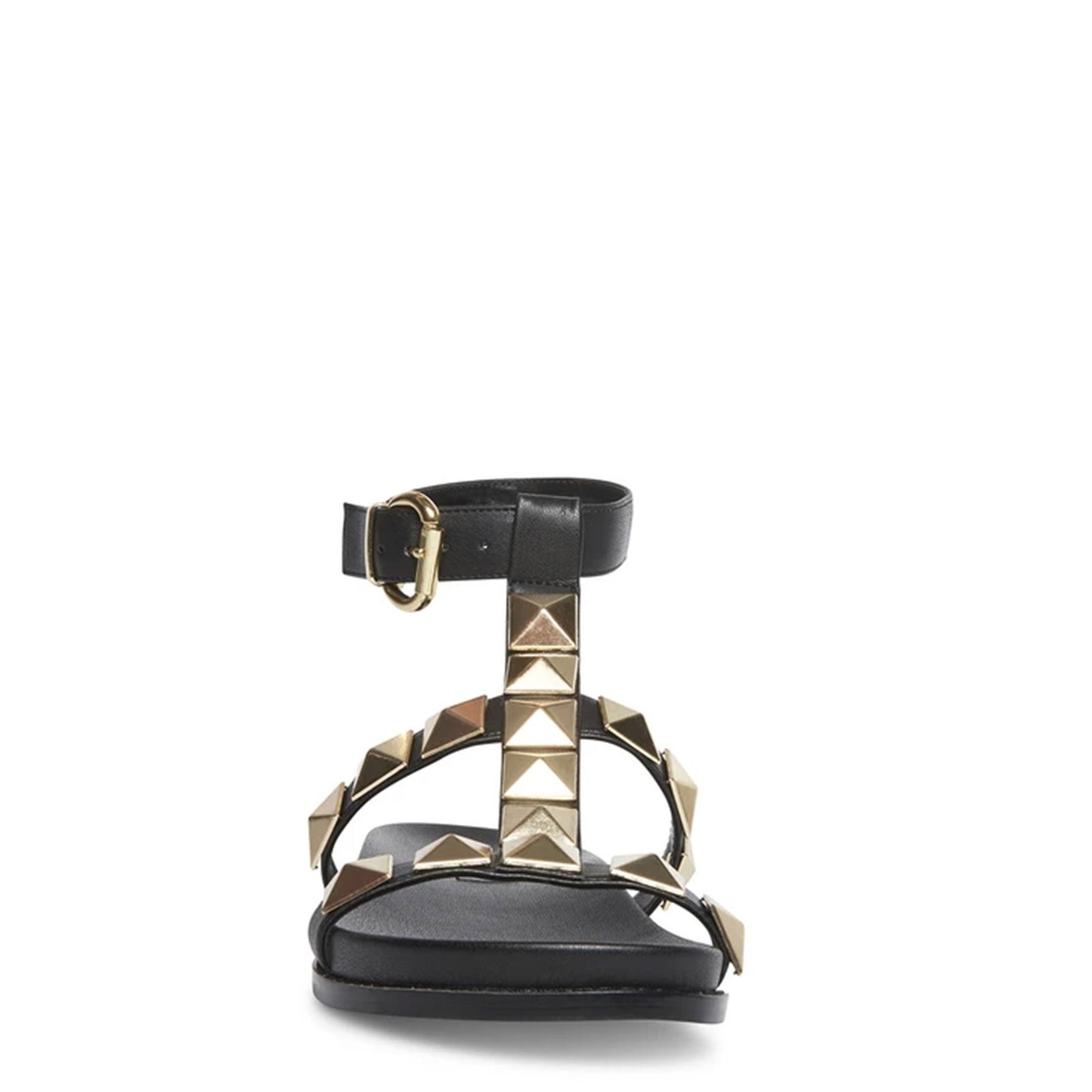 Peltz Shoes Women's Steve Madden Daft Sandal BLACK DAFT-BLACK