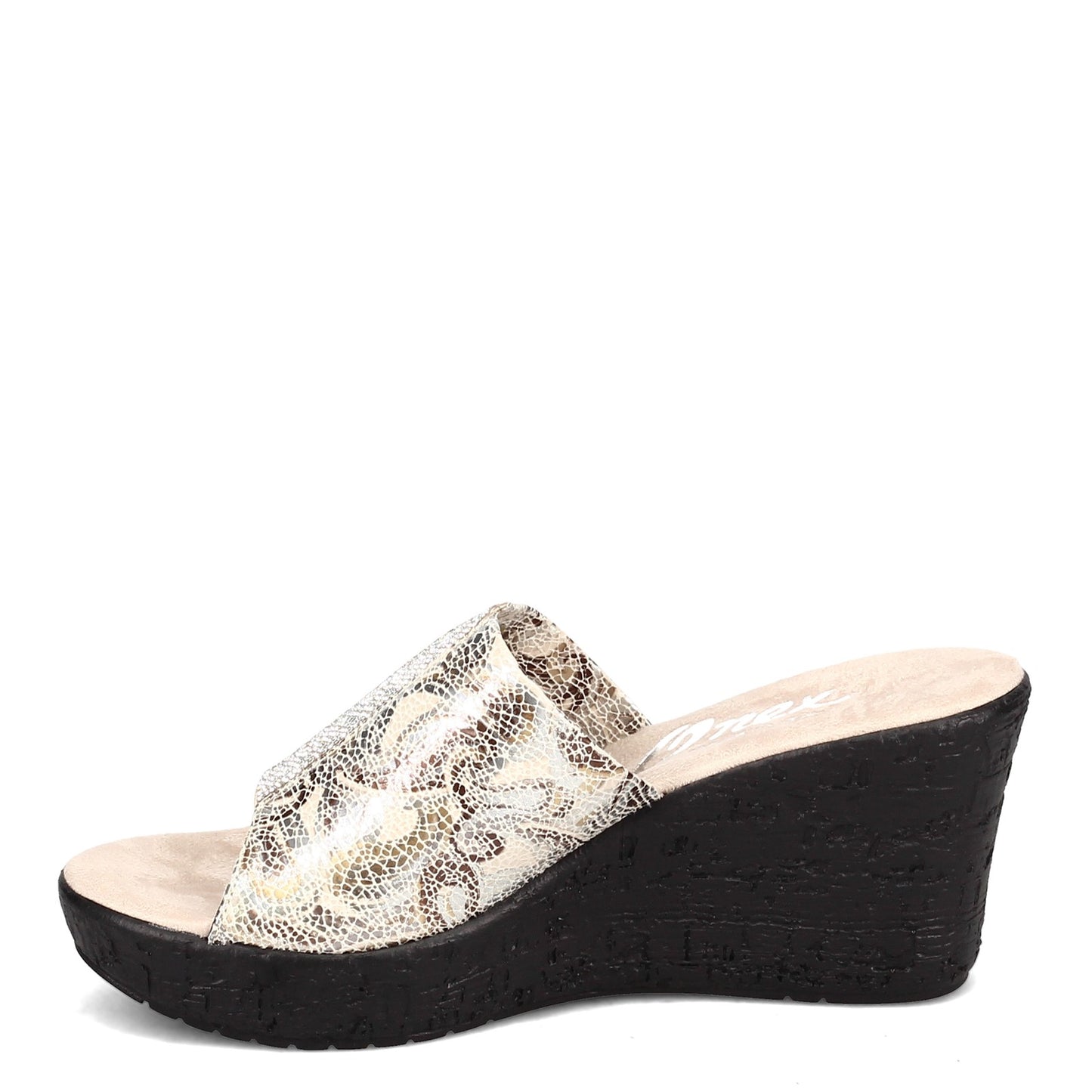 Peltz Shoes Women's Onex Danica Sandal BEIGE MULTI DANICA-BEIGE