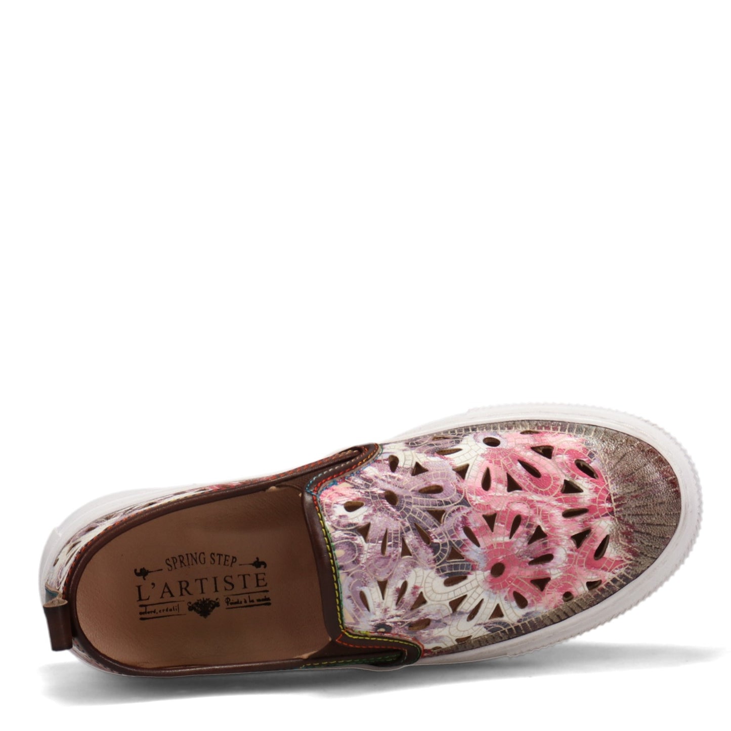Peltz Shoes Women's L`Artiste by Spring Step Denofeden Slip-On Brown DENOFEDEN-BRM
