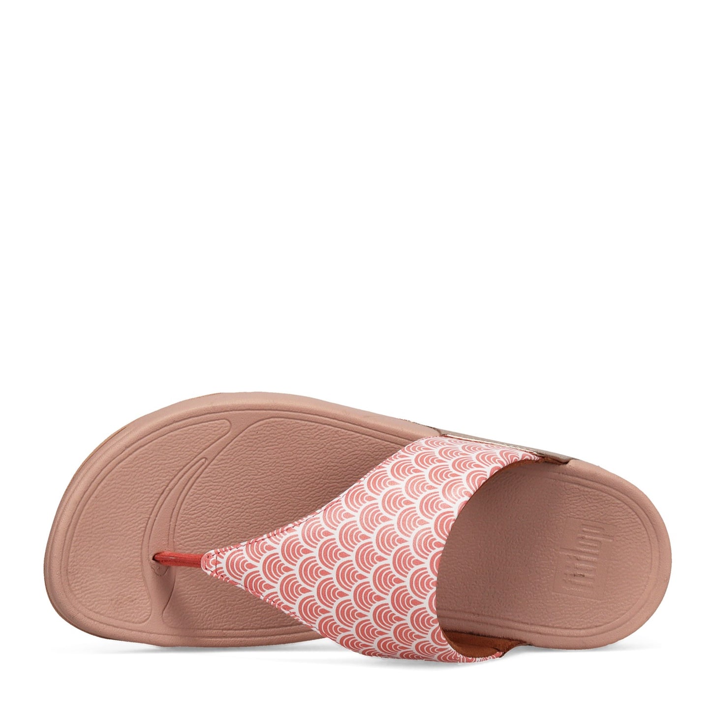 Peltz Shoes Women's FitFlop Lulu Thong Sandal LANTANA WAVE DM3-800