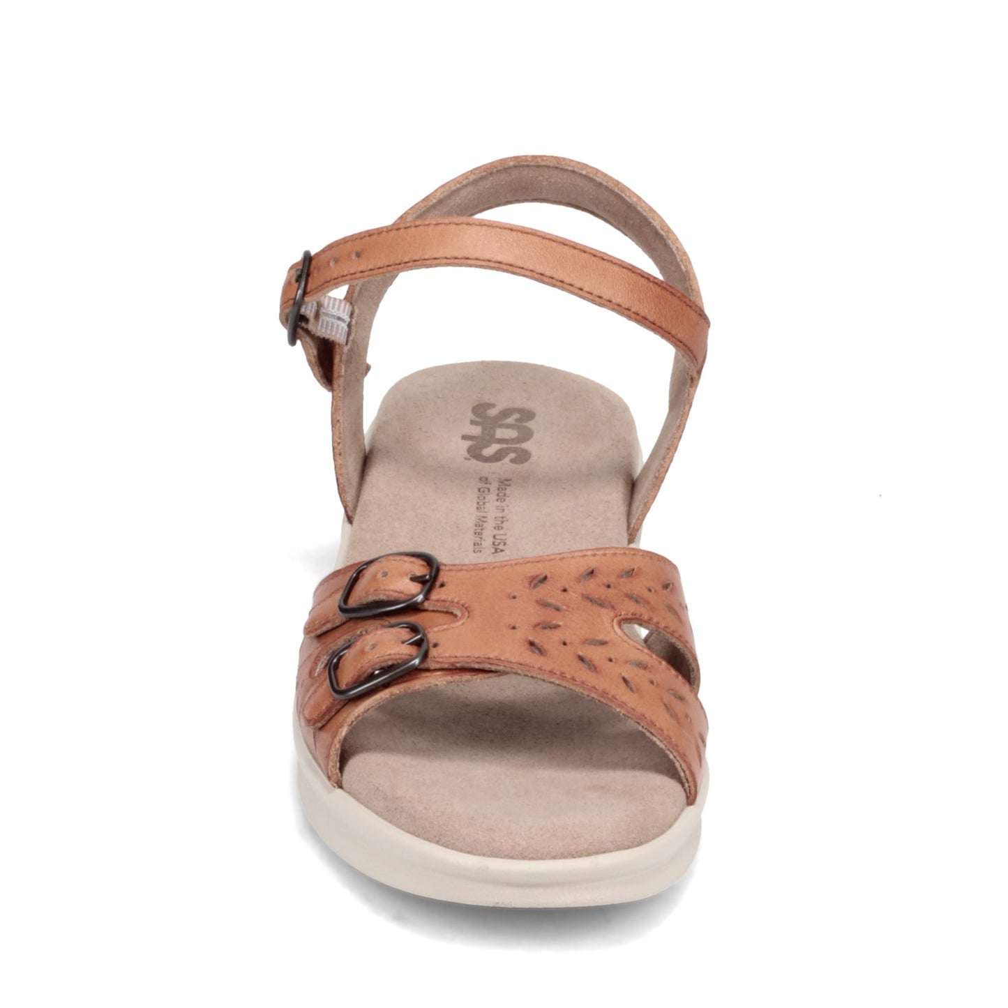 Peltz Shoes Women's SAS Duo Sandal AUBURN DUO-HAZEL