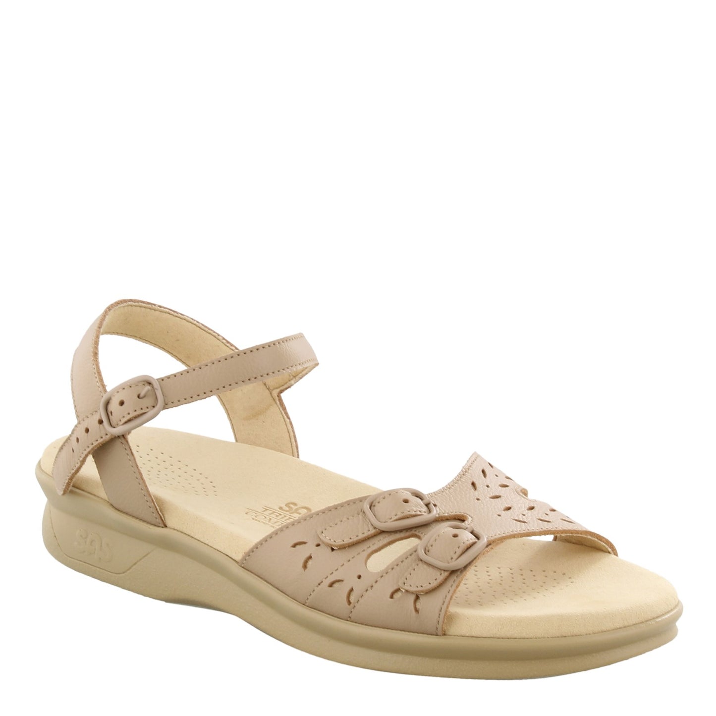Peltz Shoes Women's SAS Duo Sandal NATURAL DUO NAT