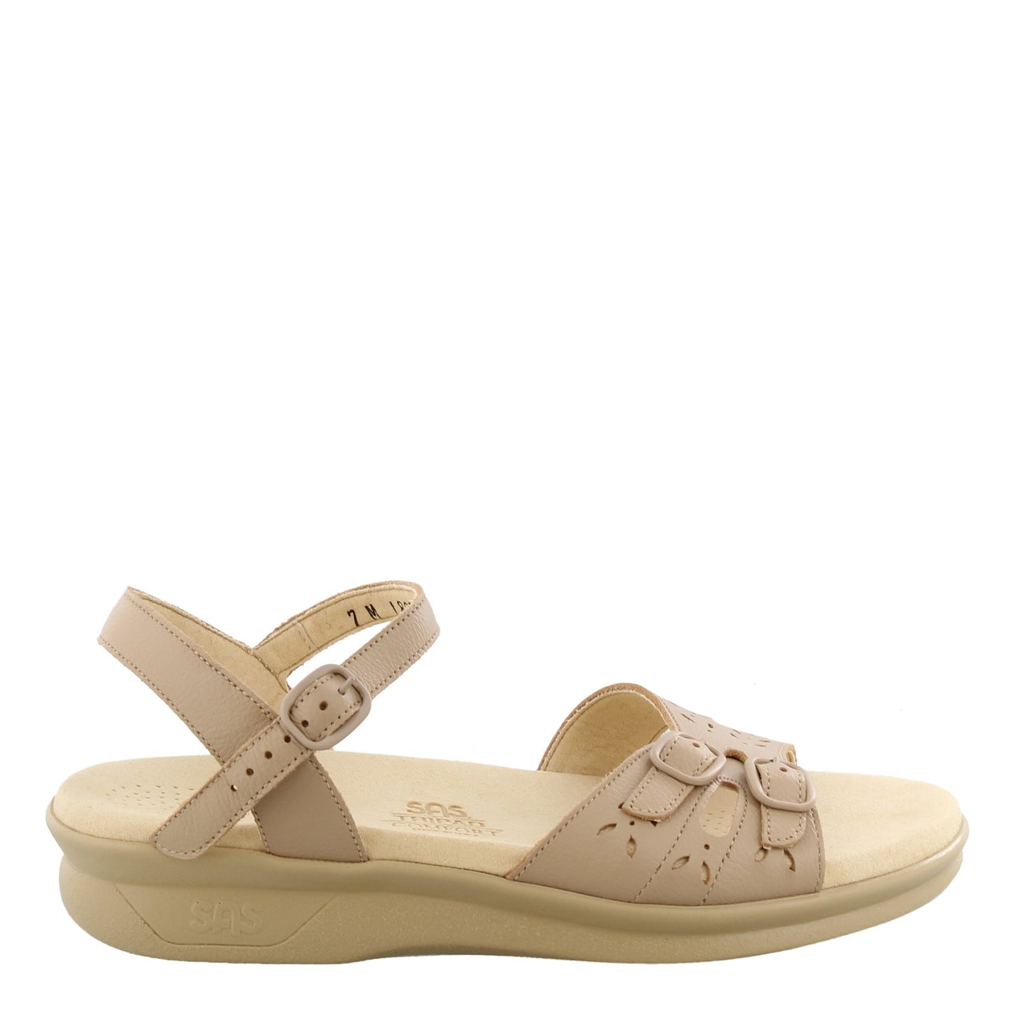 Peltz Shoes Women's SAS Duo Sandal NATURAL DUO NAT