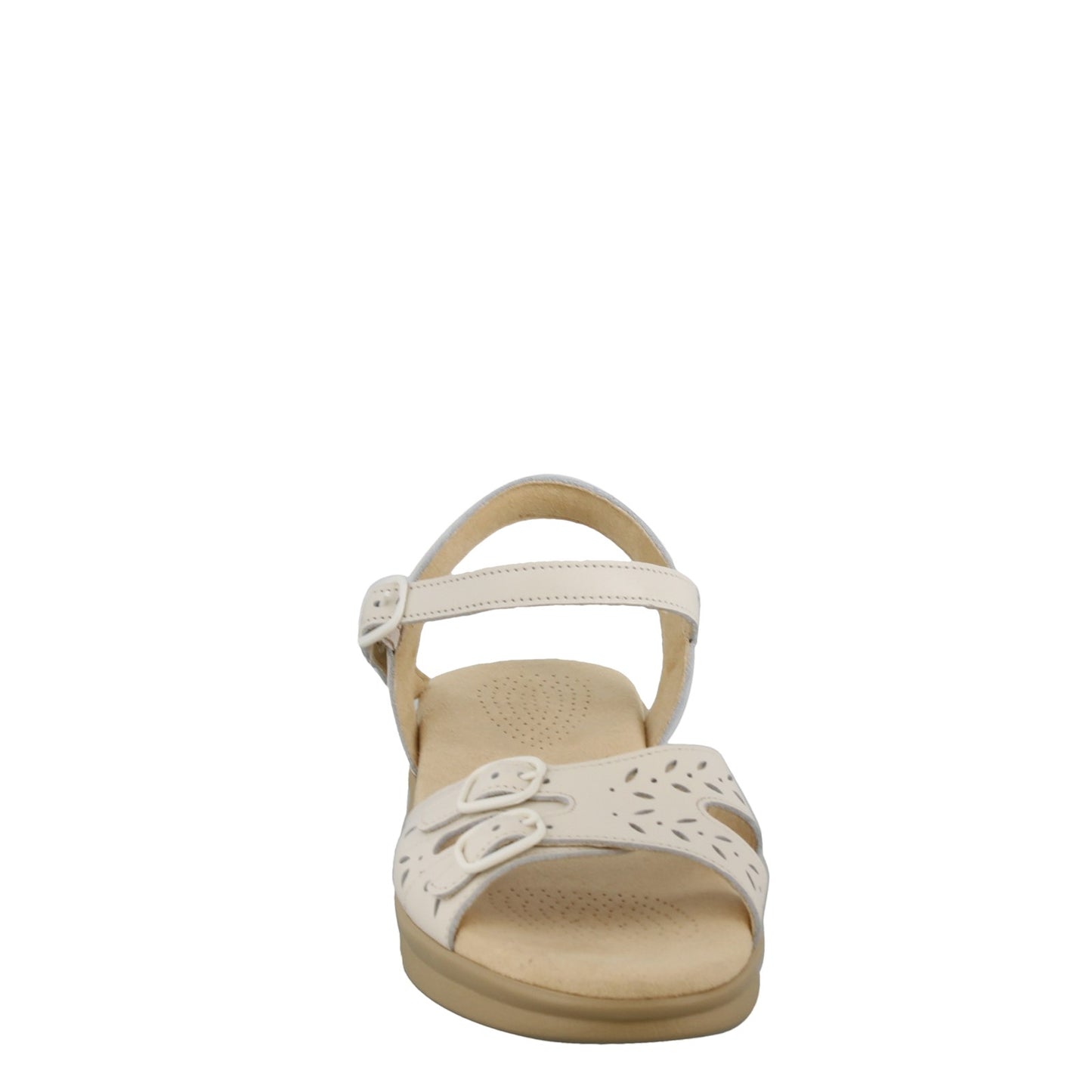 Peltz Shoes Women's SAS Duo Sandal WHITE DUO WHT