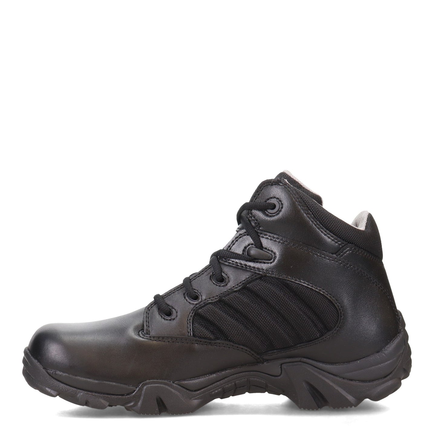 Peltz Shoes Men's Bates GX-4 Mid Waterproof Work Boot BLACK E02266