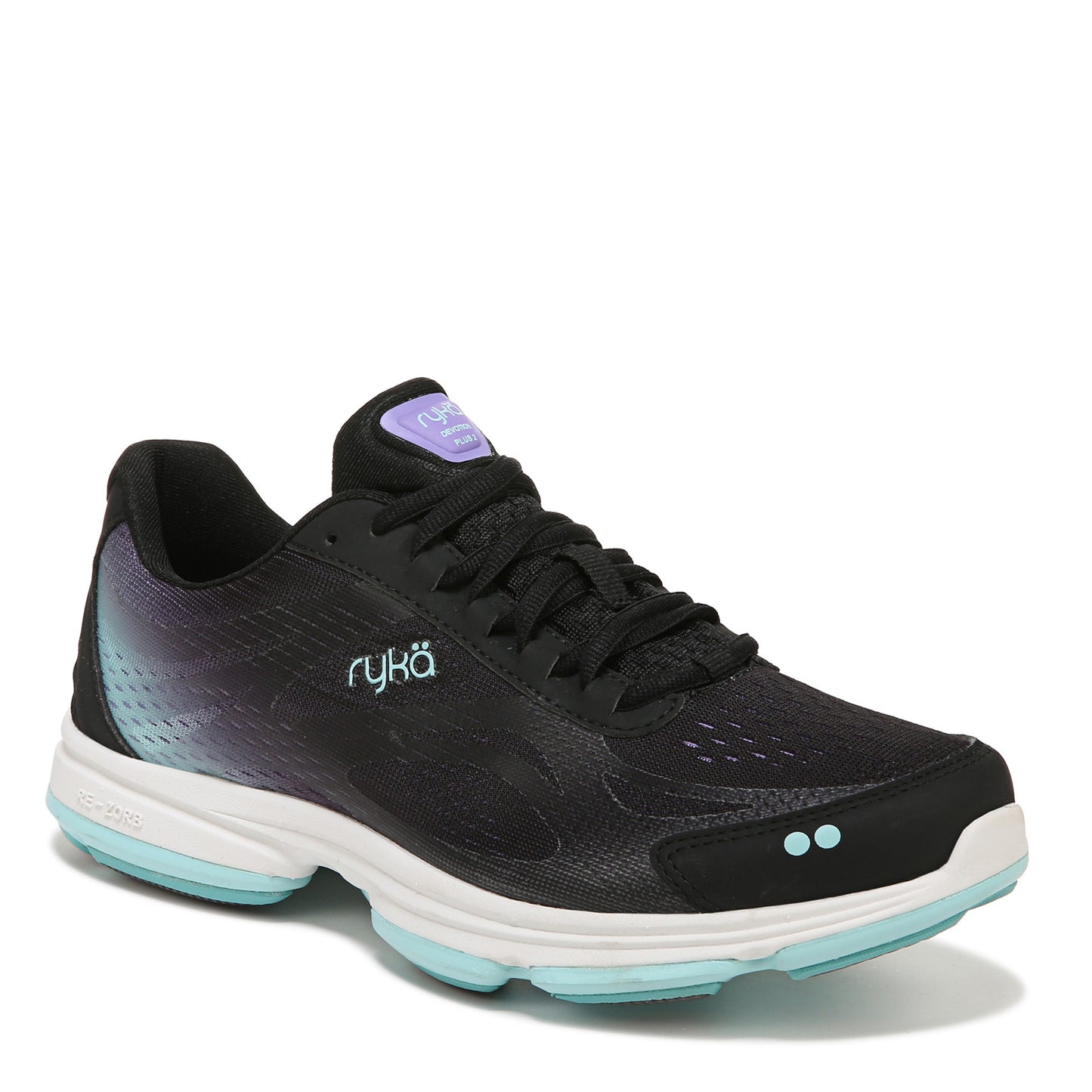 Peltz Shoes Women's Ryka Devotion Plus 2 Walking Shoe BLACK PASTEL MULTI E1360M9011