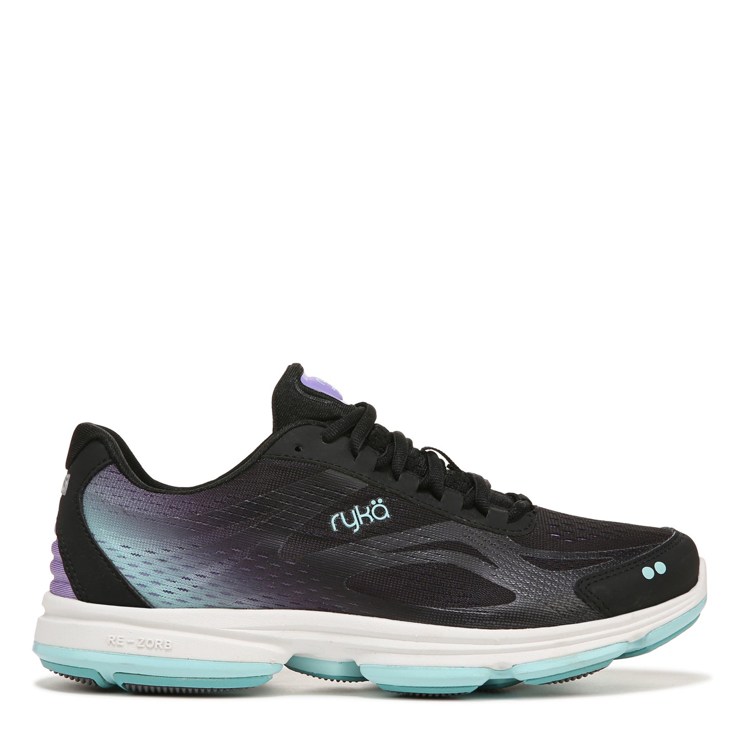 Peltz Shoes Women's Ryka Devotion Plus 2 Walking Shoe BLACK PASTEL MULTI E1360M9011