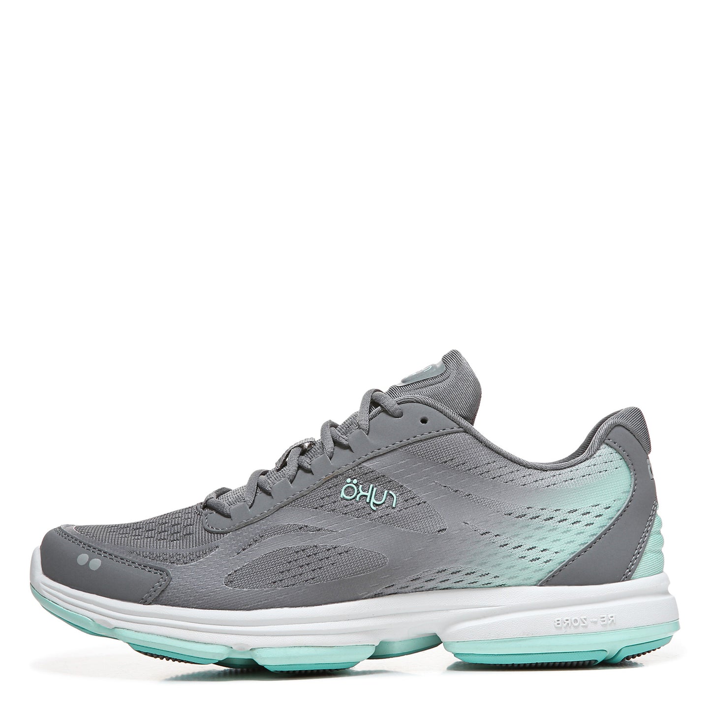 Peltz Shoes Women's RYKAWomen's Ryka Devotion Plus 2 Walking Shoe GREY AQUA E1360M9032