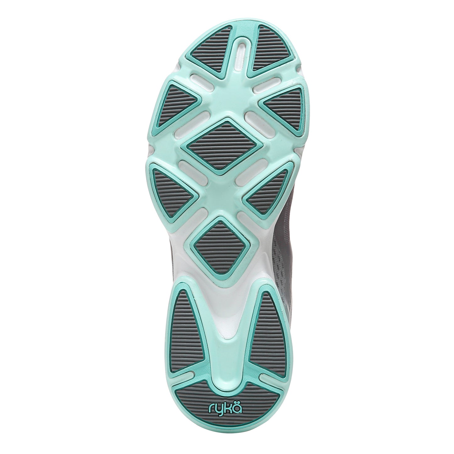 Peltz Shoes Women's RYKAWomen's Ryka Devotion Plus 2 Walking Shoe GREY AQUA E1360M9032