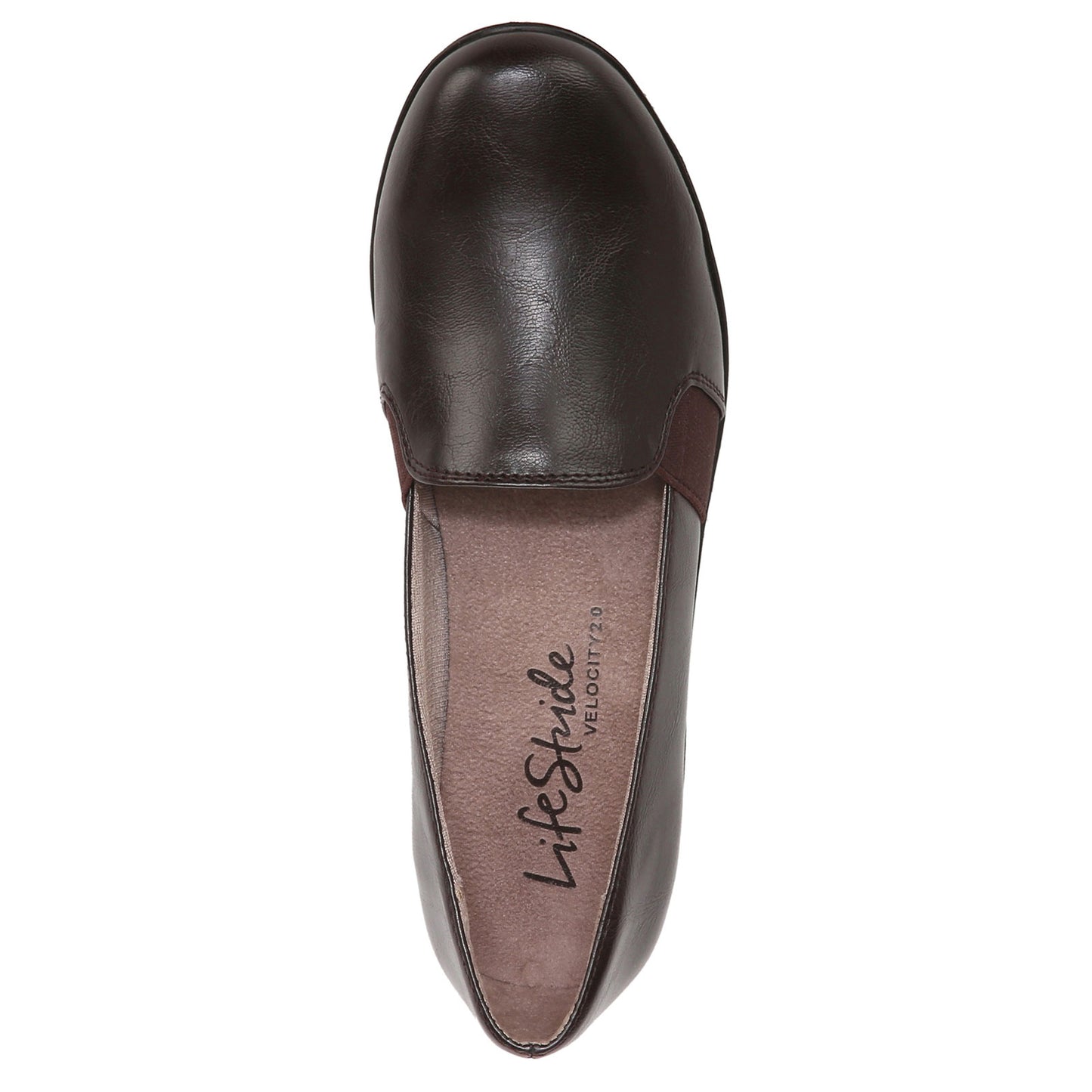 Peltz Shoes Women's LifeStride Isabelle Slip-On Chocolate E3472S3202