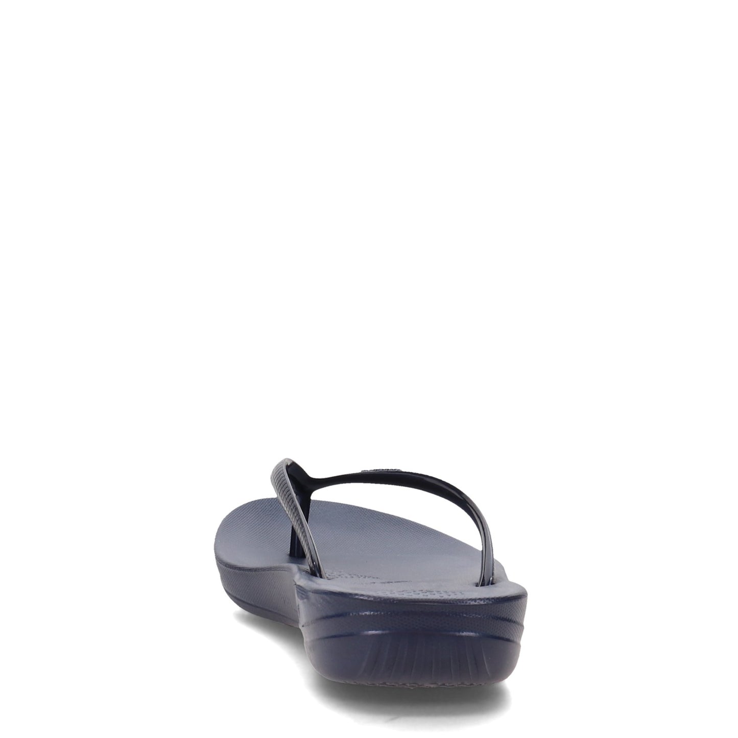 Peltz Shoes Women's FitFlop iQushion Flip-Flop Navy E54-399